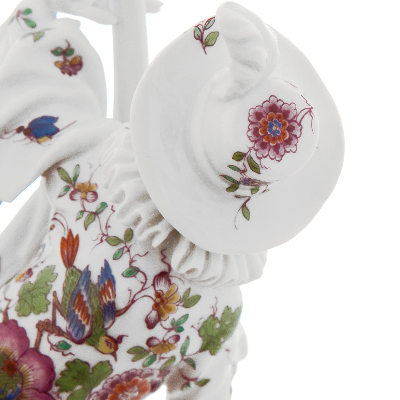 Figur Affenkapelle Gitarrist, H 15 cm | Meissen Figuren - Edition Affenkapelle 91c117 - 60017 - Meissen Weimar