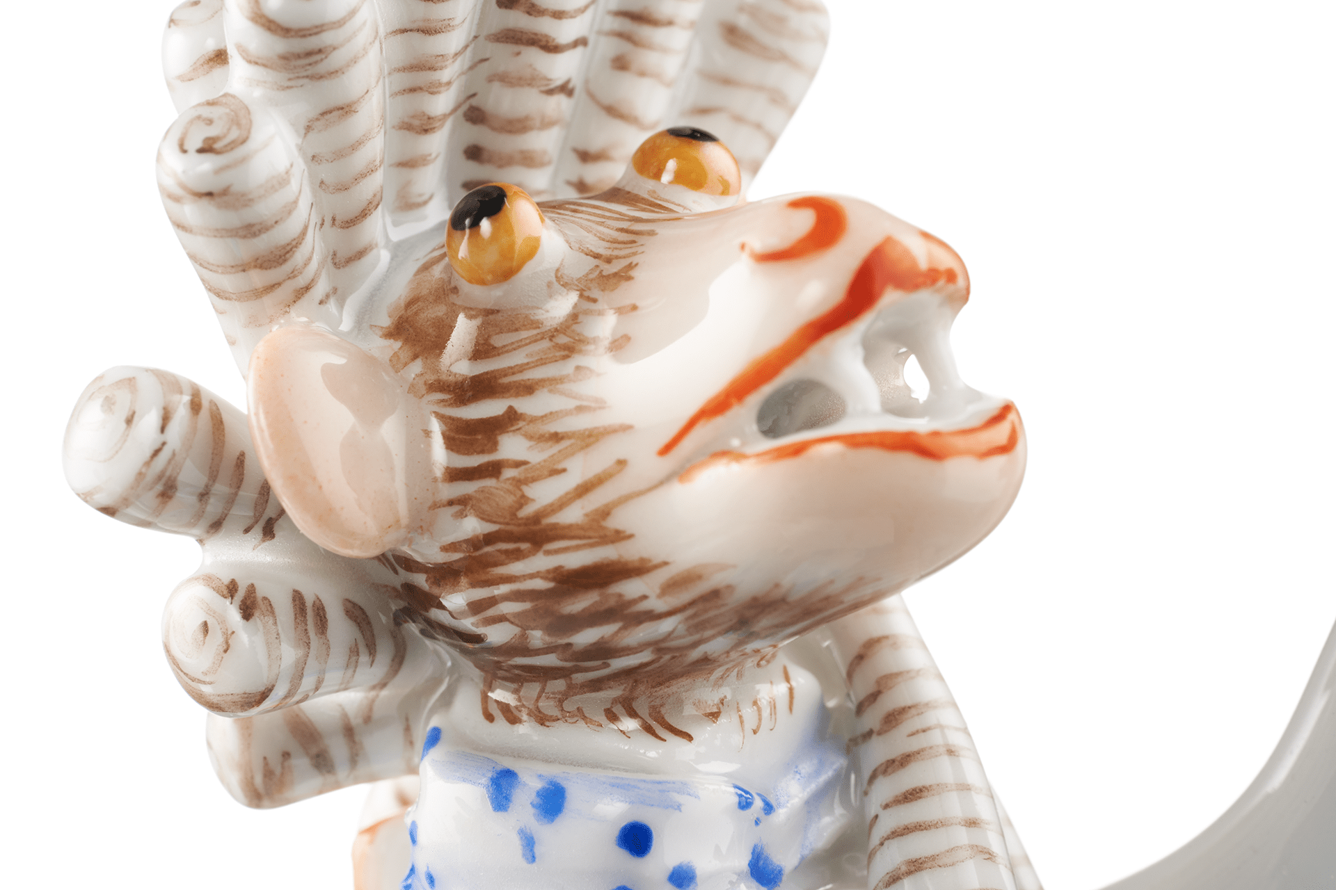Figur Affenmusiker Dirigent, handbemalt, H 12,5 cm | Meissen Figuren Individuell 90a317 - 83320 - Meissen Weimar