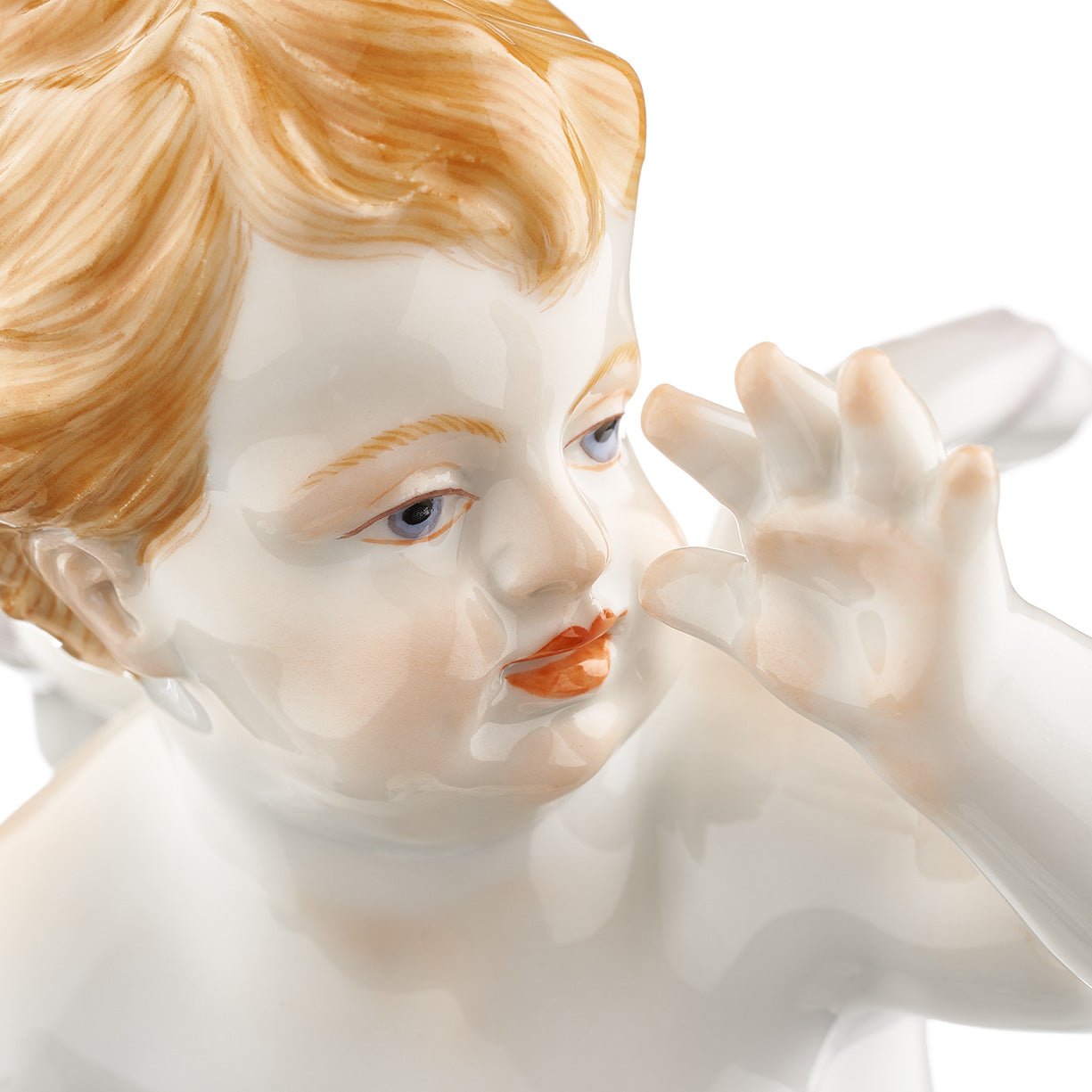 Figur Amor mit Maske, H 21 cm | Meissen Figuren Individuell 900300 - 70674 - Meissen Weimar