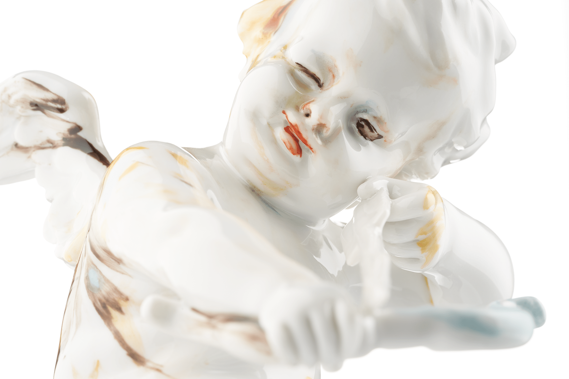Figur Amor Tattoo H 18,5 cm | Meissen Figuren Individuell 90a389 - 70668 - Meissen Weimar