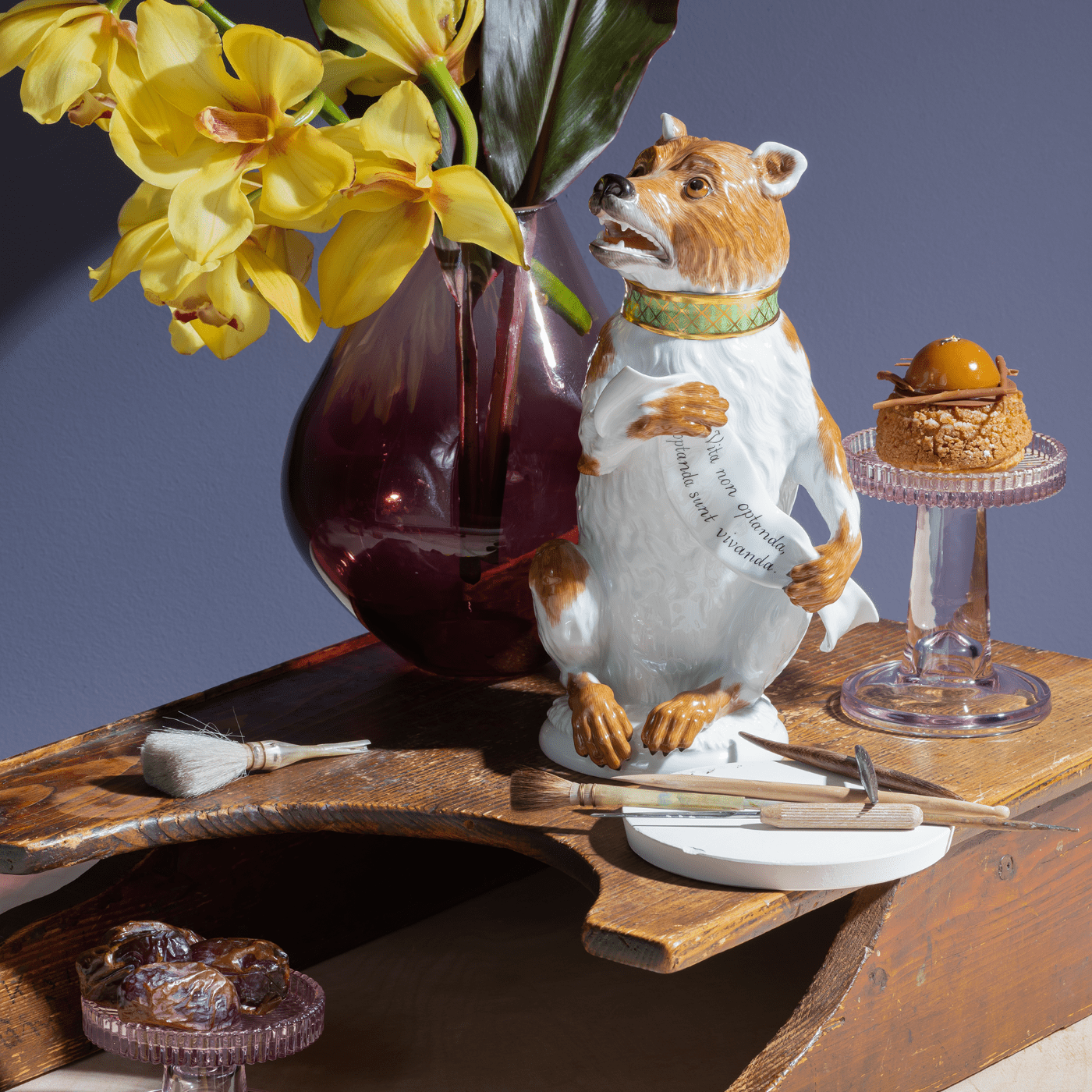 Figur, Bear Welcome, H 26,5 cm | Meissen Limitierte Meisterwerke 900384 - 78999 - Meissen Weimar