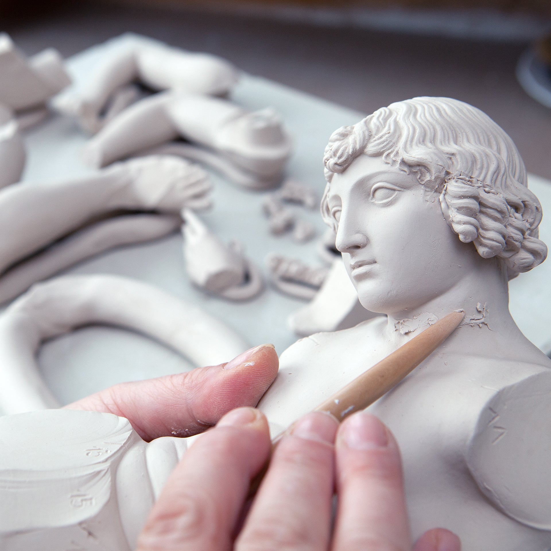 Figur, Biskuit, H 28 cm, limitiert | Meissen Limitierte Meisterwerke 999984 - 70769 - Meissen Weimar