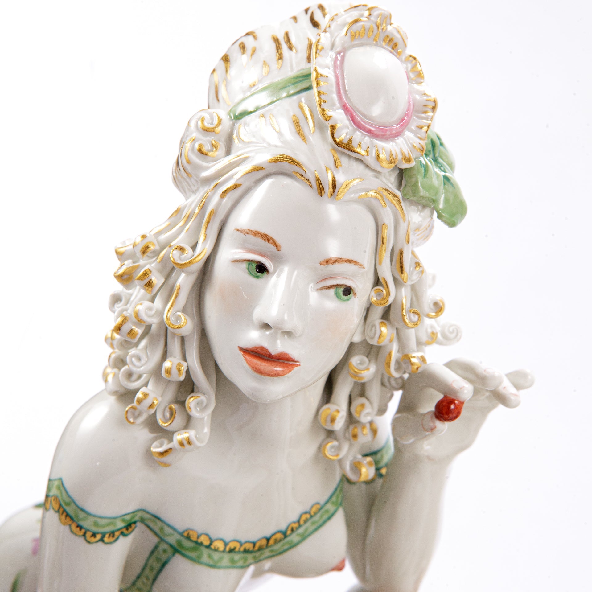 Figur Chris Antemann Süsse Verführung, H 35 cm | Meissen Figuren Individuell 65c028 - 73684 - Meissen Weimar