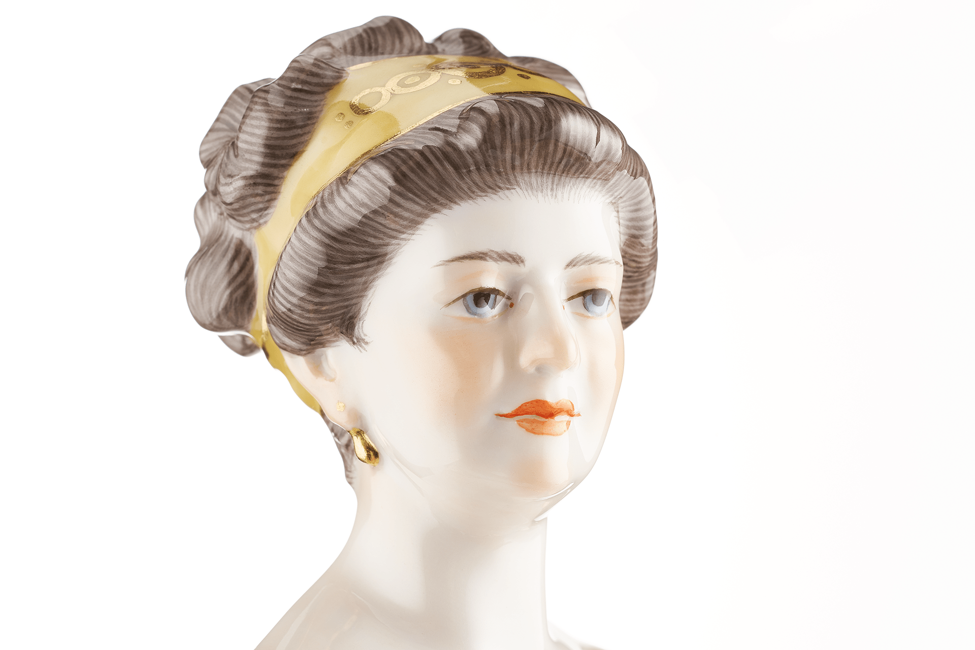 Figur Dame mit Fächer, Hö 29,5 cm, limitiert | Meissen Limitierte Meisterwerke 900384 - 73486 - Meissen Weimar