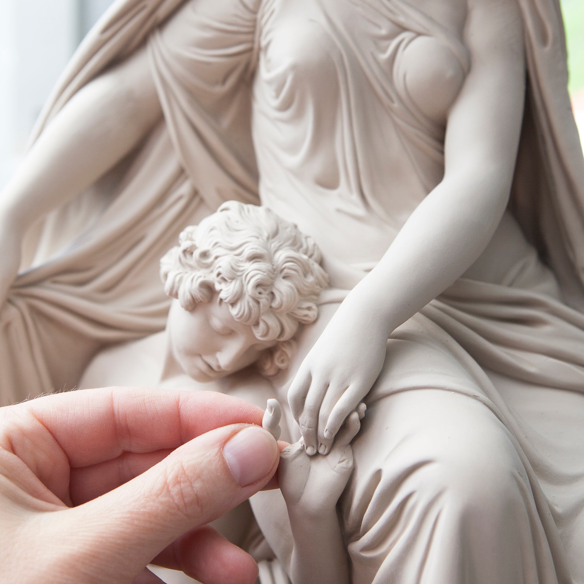 Figur Die Nacht, Limitiert, H 35 cm | Meissen Limitierte Meisterwerke 900384 - 73671 - Meissen Weimar