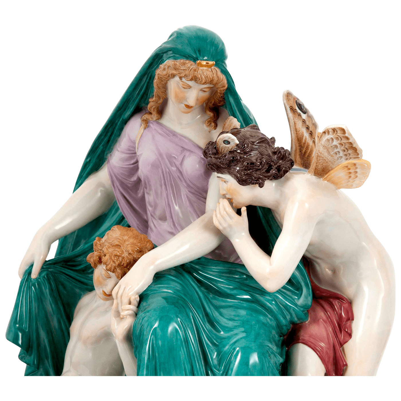 Figur Die Nacht, Limitiert, H 35 cm | Meissen Limitierte Meisterwerke 900384 - 73671 - Meissen Weimar