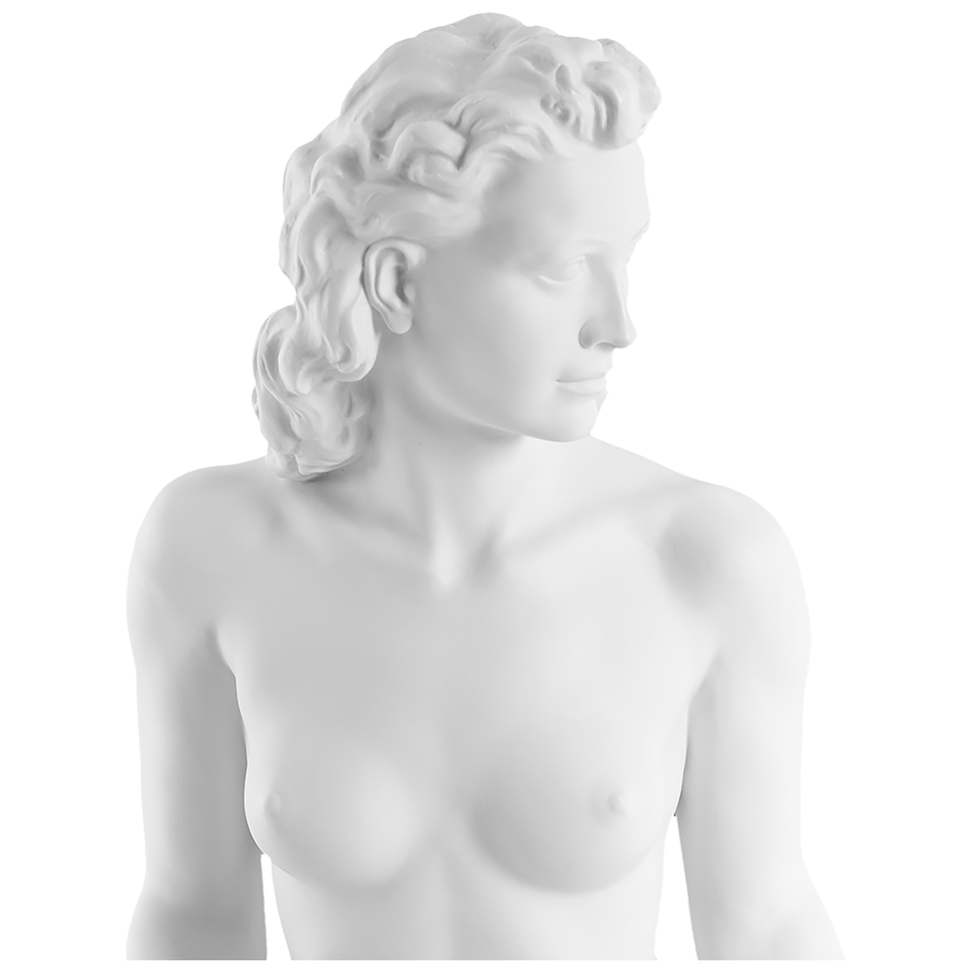 Figur Frühling Biskuit Weiß H 50 cm | Meissen Einzelplastik 001001 - 73750 - Meissen Weimar
