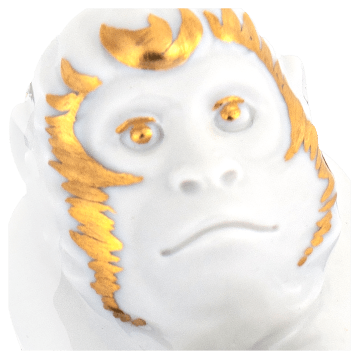 Figur, Gold staffiert, H 12,5 cm | Meissen Figuren chinesisches Jahrestier 900200 - 83658 - Meissen Weimar