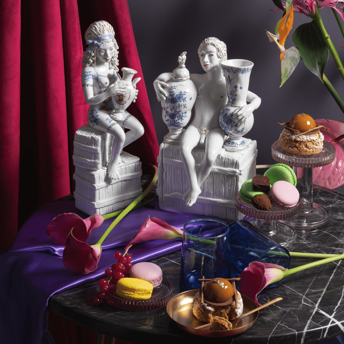 Figur Harbor Höhe 32 cm | Meissen Figuren Individuell 65c028 - 73721 - Meissen Weimar