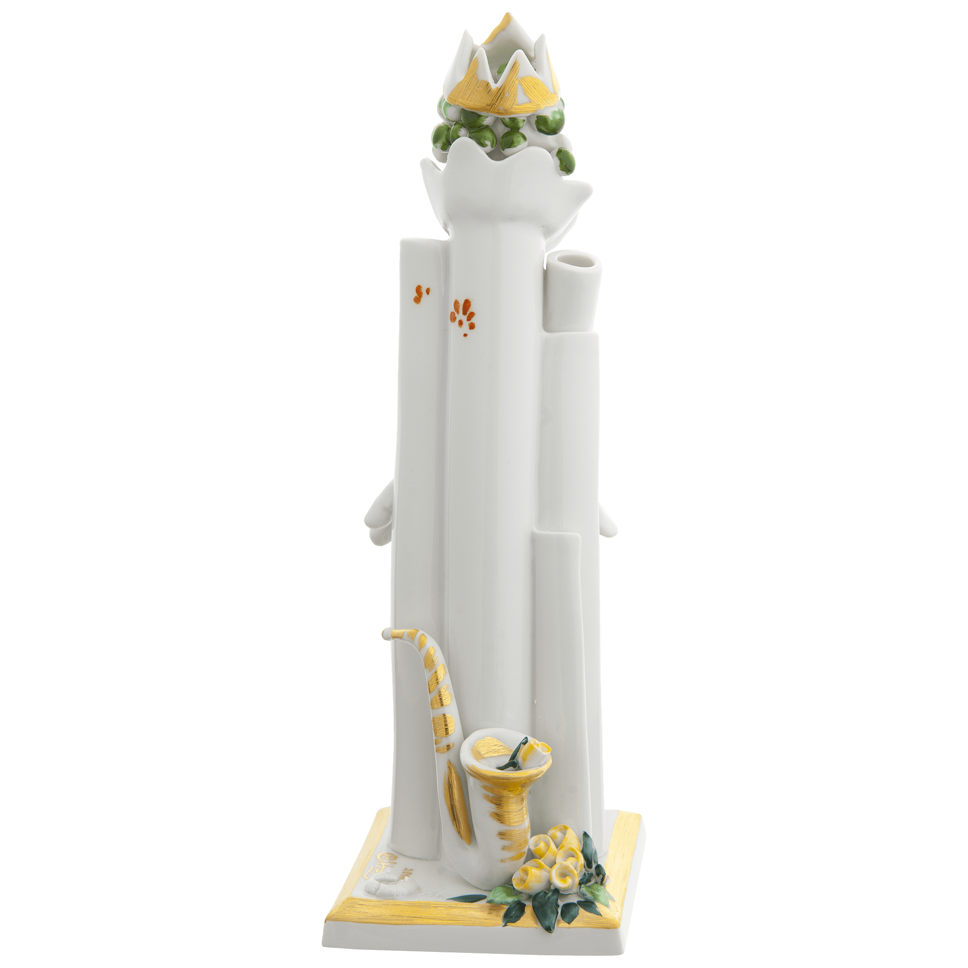 Figur Herz für Weißes Gold, H 21 cm | Meissen Figuren Individuell 900300 - 83580 - Meissen Weimar