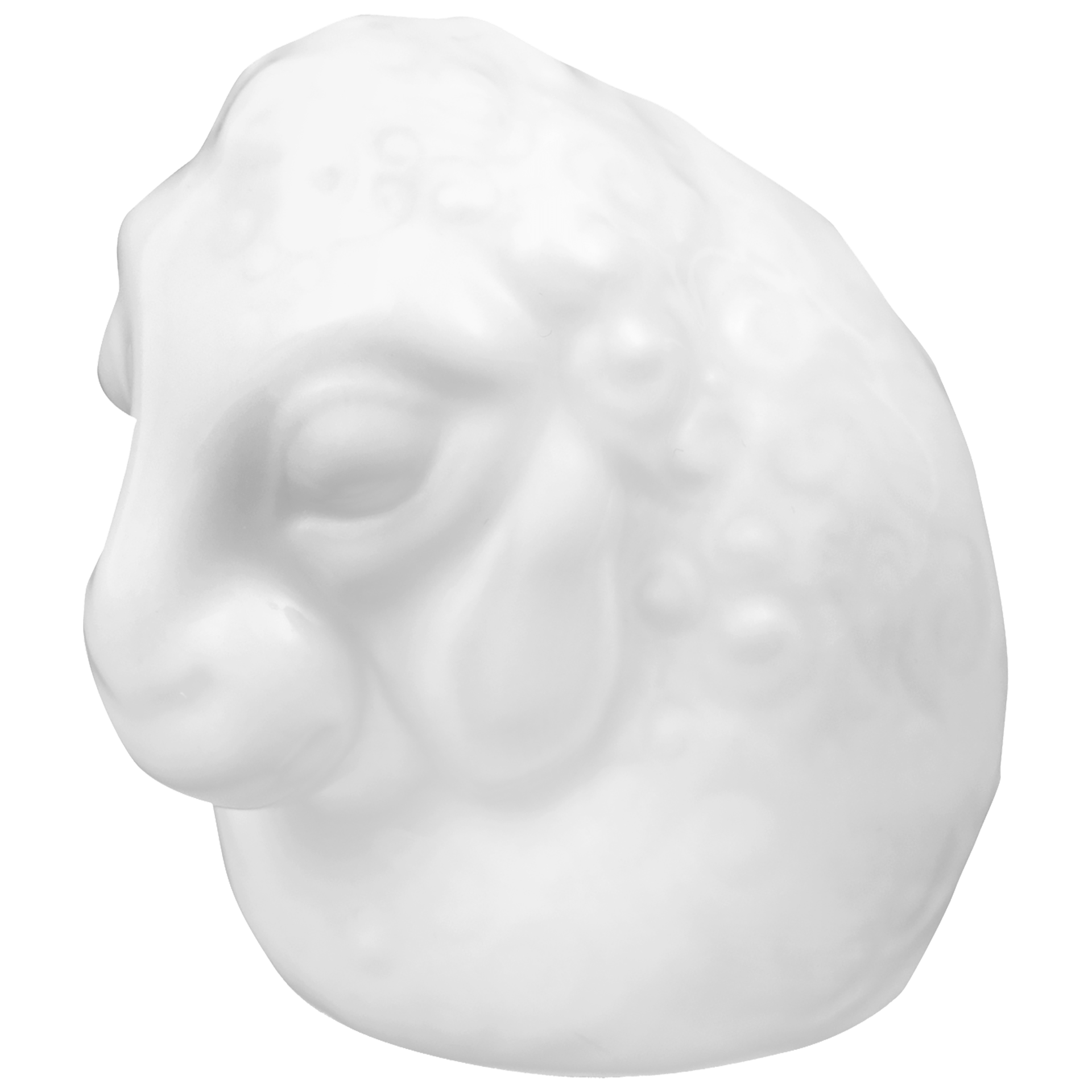 Figur Jahrestier Schaf, Weiß, H 4,4 cm | Meissen Figuren chinesisches Jahrestier 000001 - 78410 - Meissen Weimar