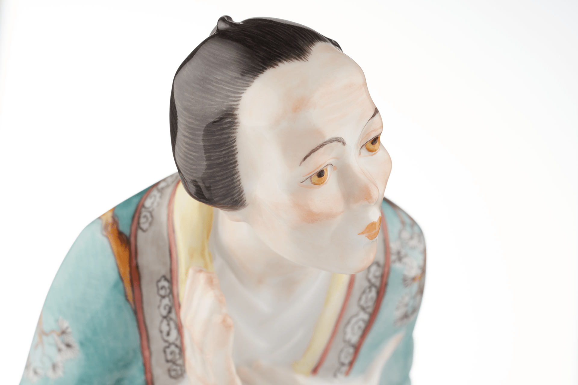 Figur Männerfigur Japaner, H 19 cm | Meissen Limitierte Meisterwerke 900384 - 65676 - Meissen Weimar
