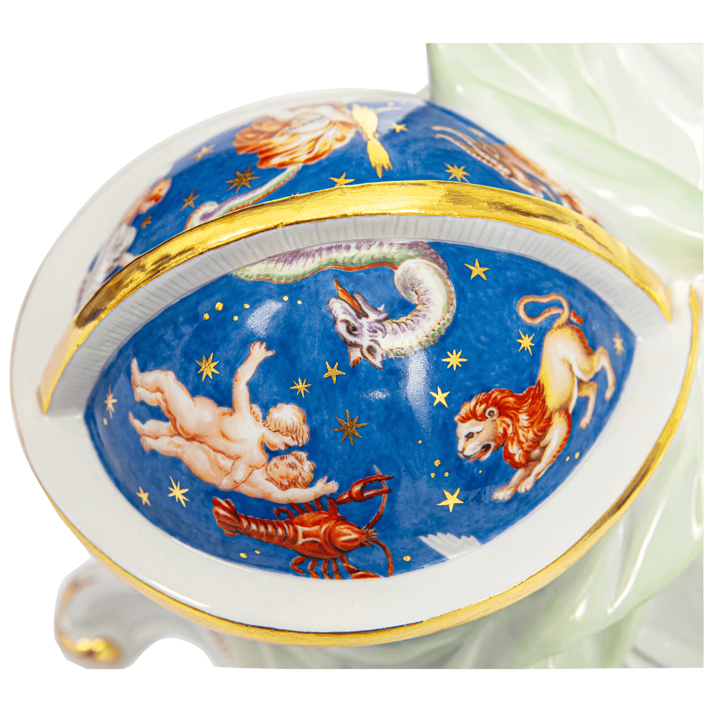 Figur Muse Urania mit Mythologie der Sterne, Porzellan, H 46 cm | Meissen Limitierte Meisterwerke 90b084 - 70511 - Meissen Weimar