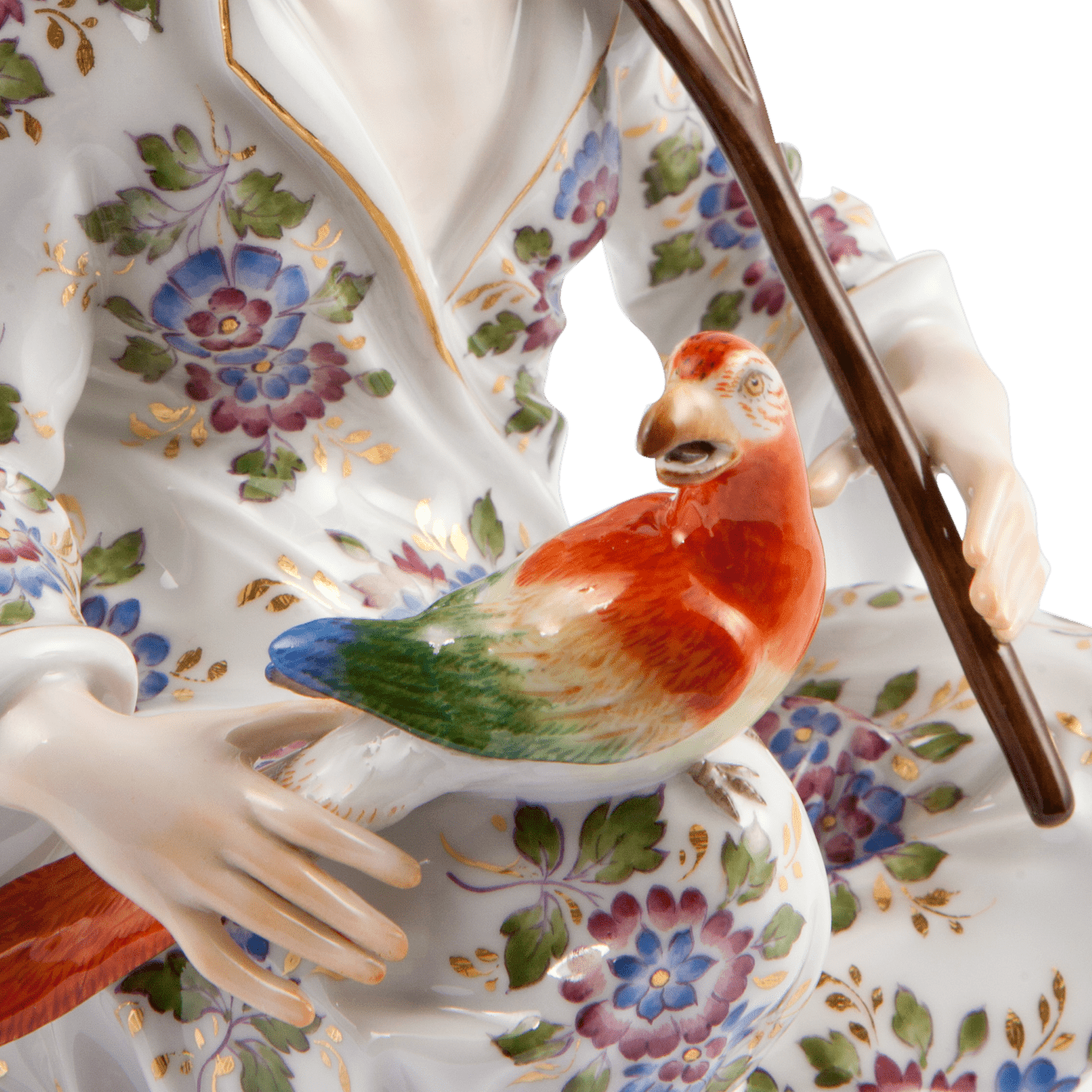 Figur Pagode mit Papagei Höhe 18 cm Limitierte Meisterwerke | Meissen Limitierte Meisterwerke 900384 - 67062 - Meissen Weimar