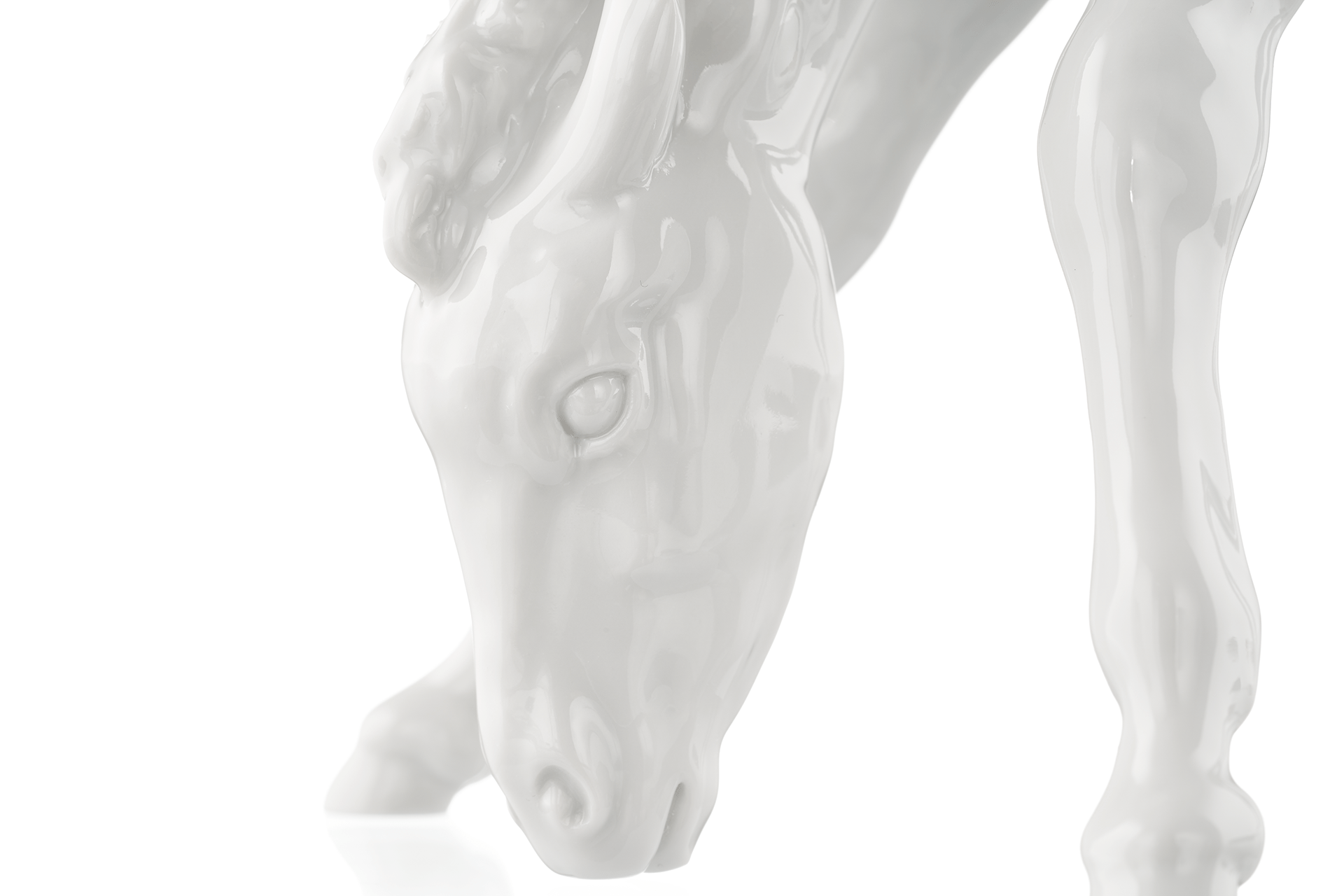 Figur Pferd Fohlen, Weiß, H 11,5 cm | Meissen Figuren Individuell 000001 - 78721 - Meissen Weimar