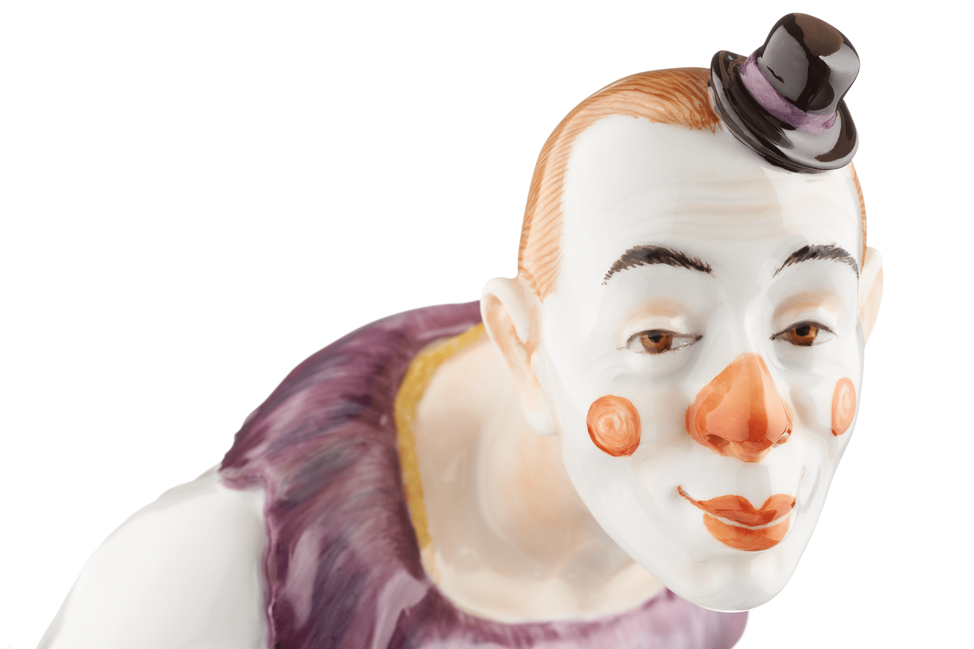 Figur Pierrot, bunt staffiert, H 34 cm | Meissen Figuren Individuell 900100 - 73568 - Meissen Weimar