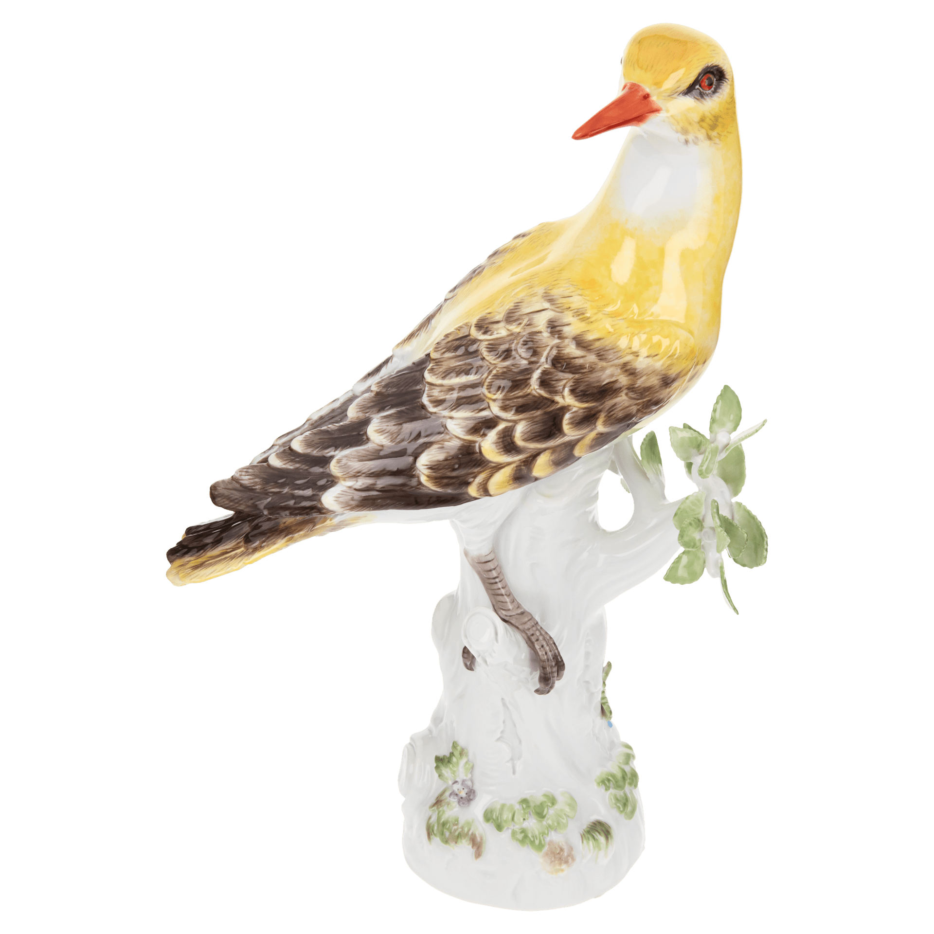 Figur Pirol am Stamm, bunt staffiert, H 25 cm | Meissen Figuren Individuell 900100-77124 - Meissen Weimar