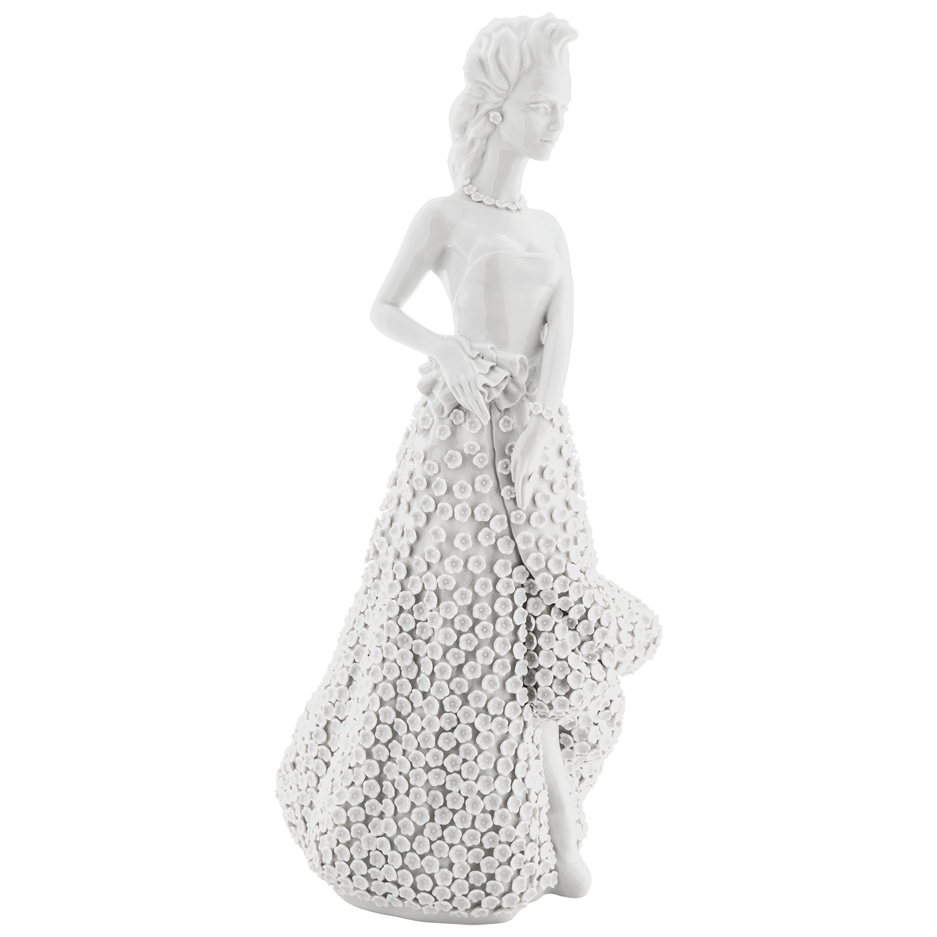 Figur "Saxonia" klein, Weiß, H 35 cm | Meissen Saxonia 000001 - 73666 - Meissen Weimar