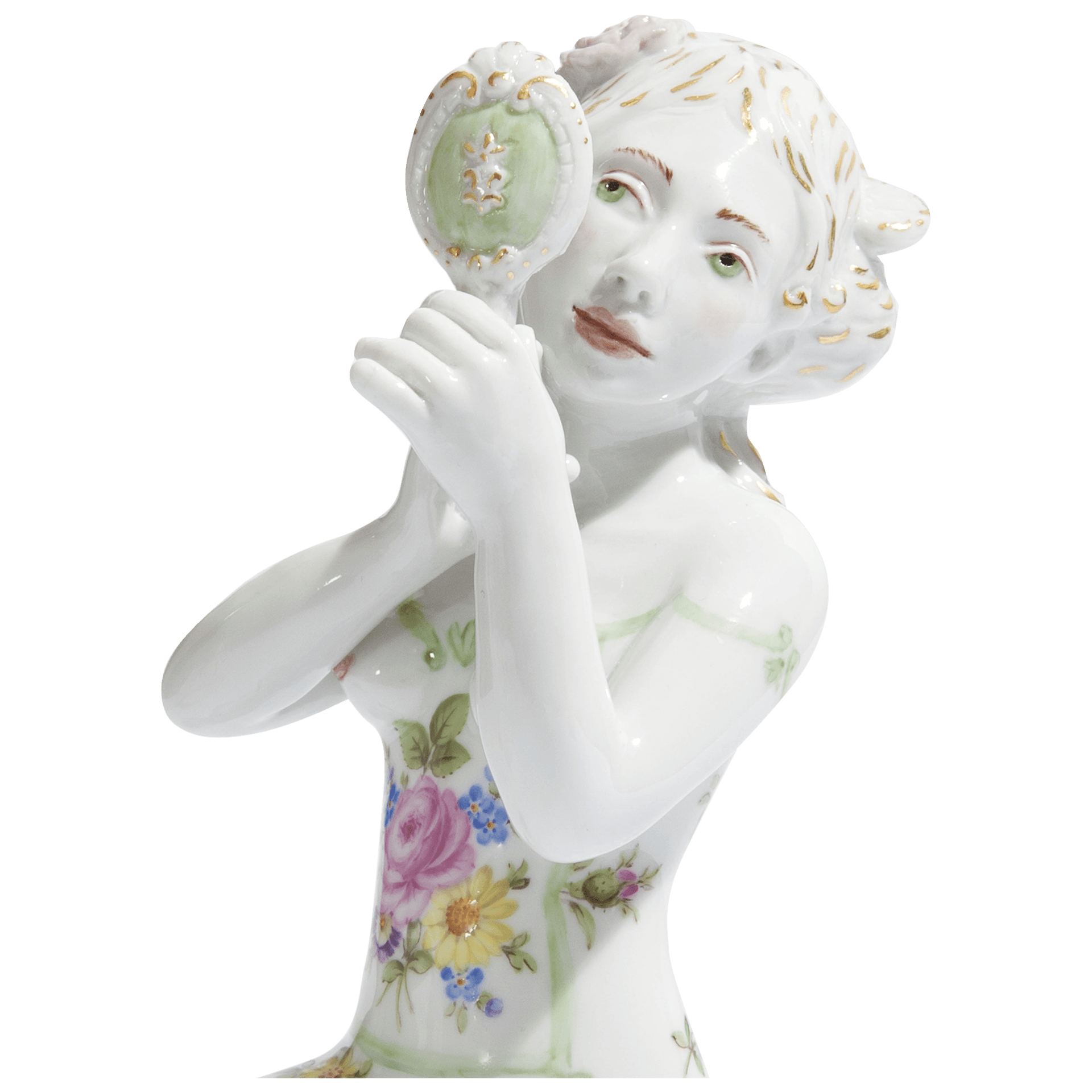 Figur Vanity H 21 cm | Meissen Figuren Individuell 65c028 - 73728 - Meissen Weimar