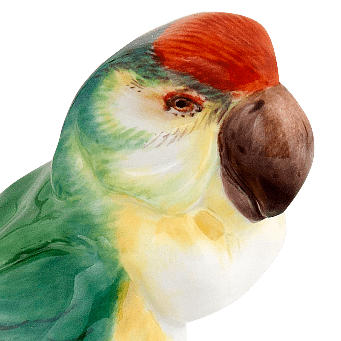 Figur Vogel an Schale, H 11,5 cm | Meissen Figuren Individuell 900174 - 78329 - Meissen Weimar