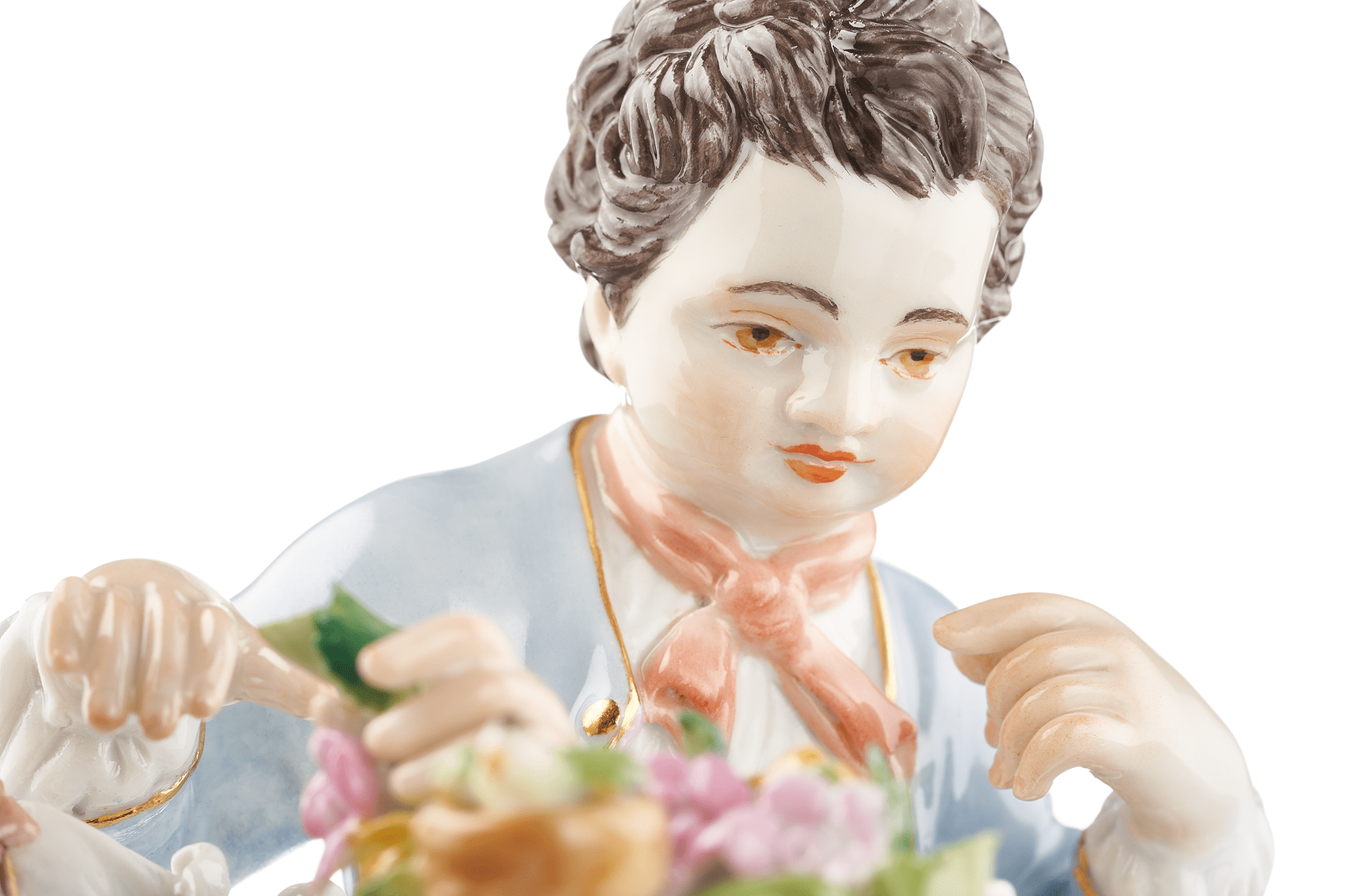 Figurengruppe, bunt staffiert, H 16,5 cm | Meissen Figuren Individuell 900300 - 61264 - Meissen Weimar