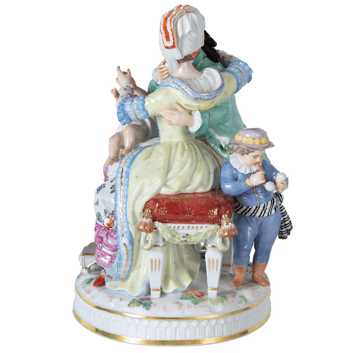 Figurengruppe Glückliche Familie, H 24 cm | Meissen Exklusiv - Kollektion 900380 - 73594 - Meissen Weimar