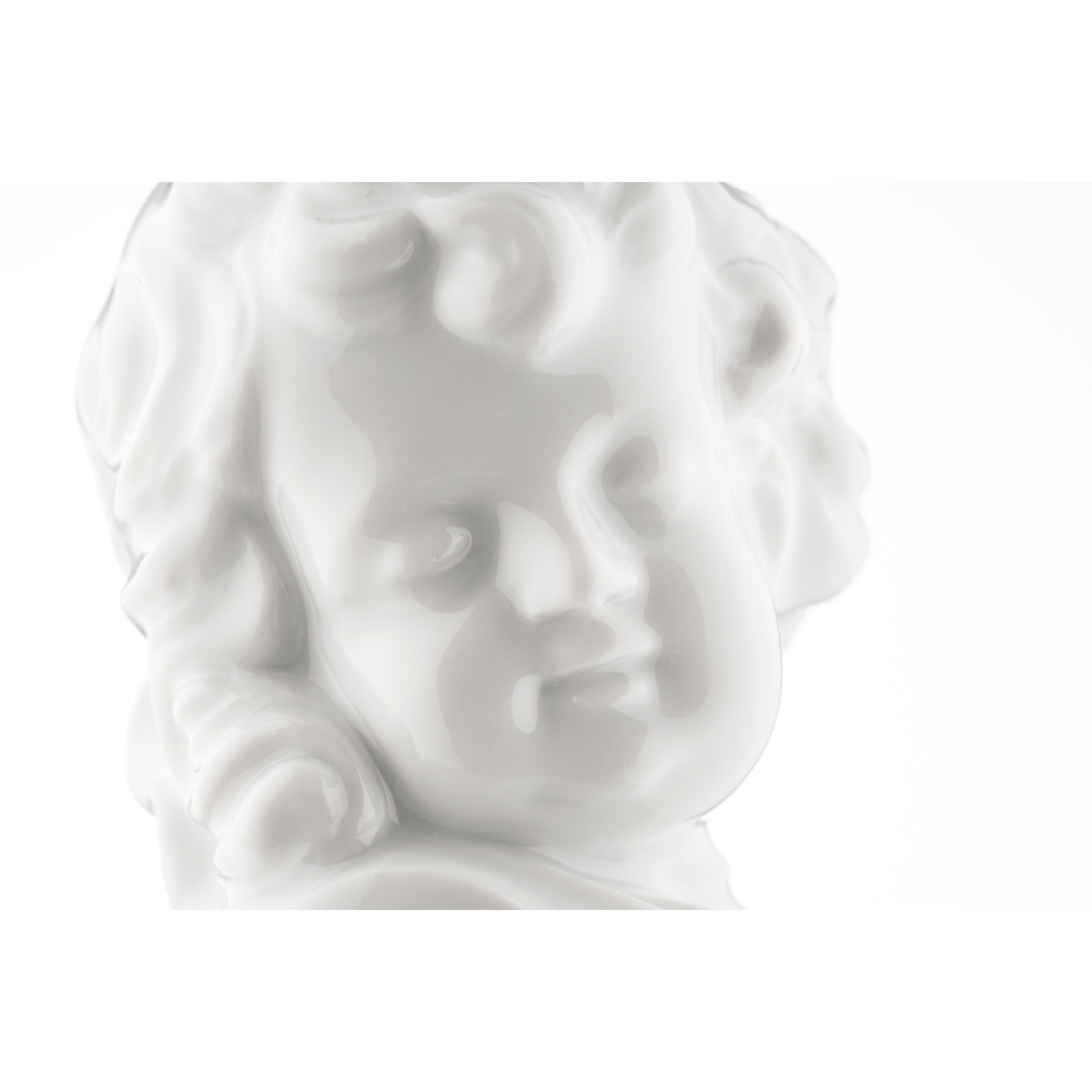 Flaschenverschluss, Knabe, Weiß, H 11 cm | Meissen Bottle Tops 000001 - 83M35 - Meissen Weimar