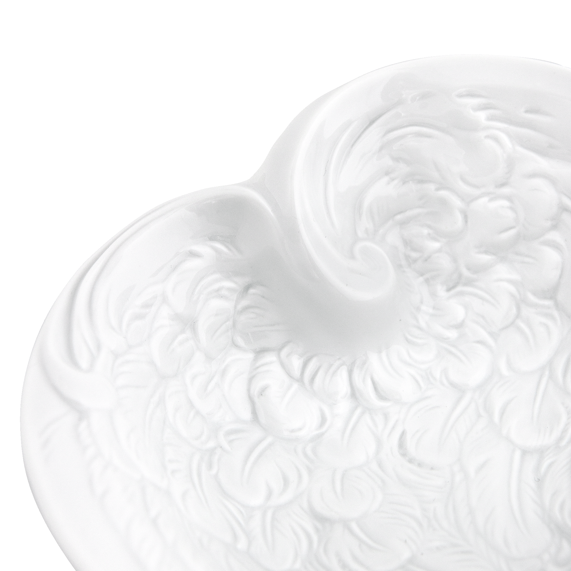 Flügelherz - Schale, Weiß, L 16 cm | Meissen Schalen Kollektion 000001-53324 - Meissen Weimar
