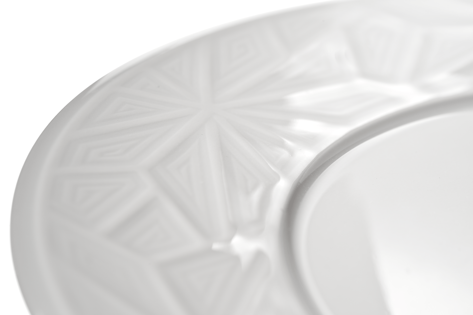 Frühstücks - Set, Vitruv Graphic, Ø 22 cm, 3 - teilig | Meissen Vitruv Graphic 000001 - c4503 - Meissen Weimar