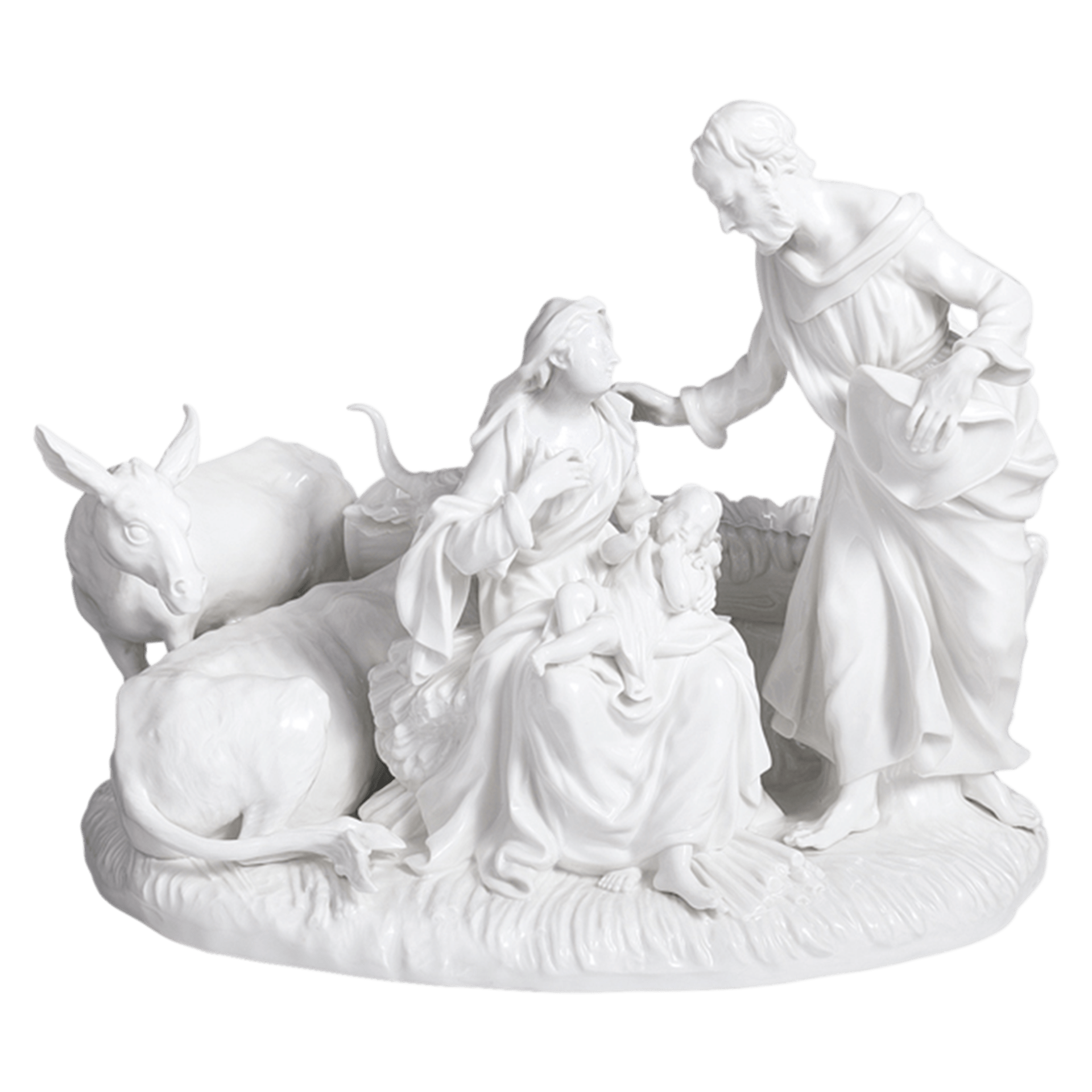 Geburt Christi, Weiß, H 17,5 cm | Meissen Skulptur 000001 - 72080 - Meissen Weimar