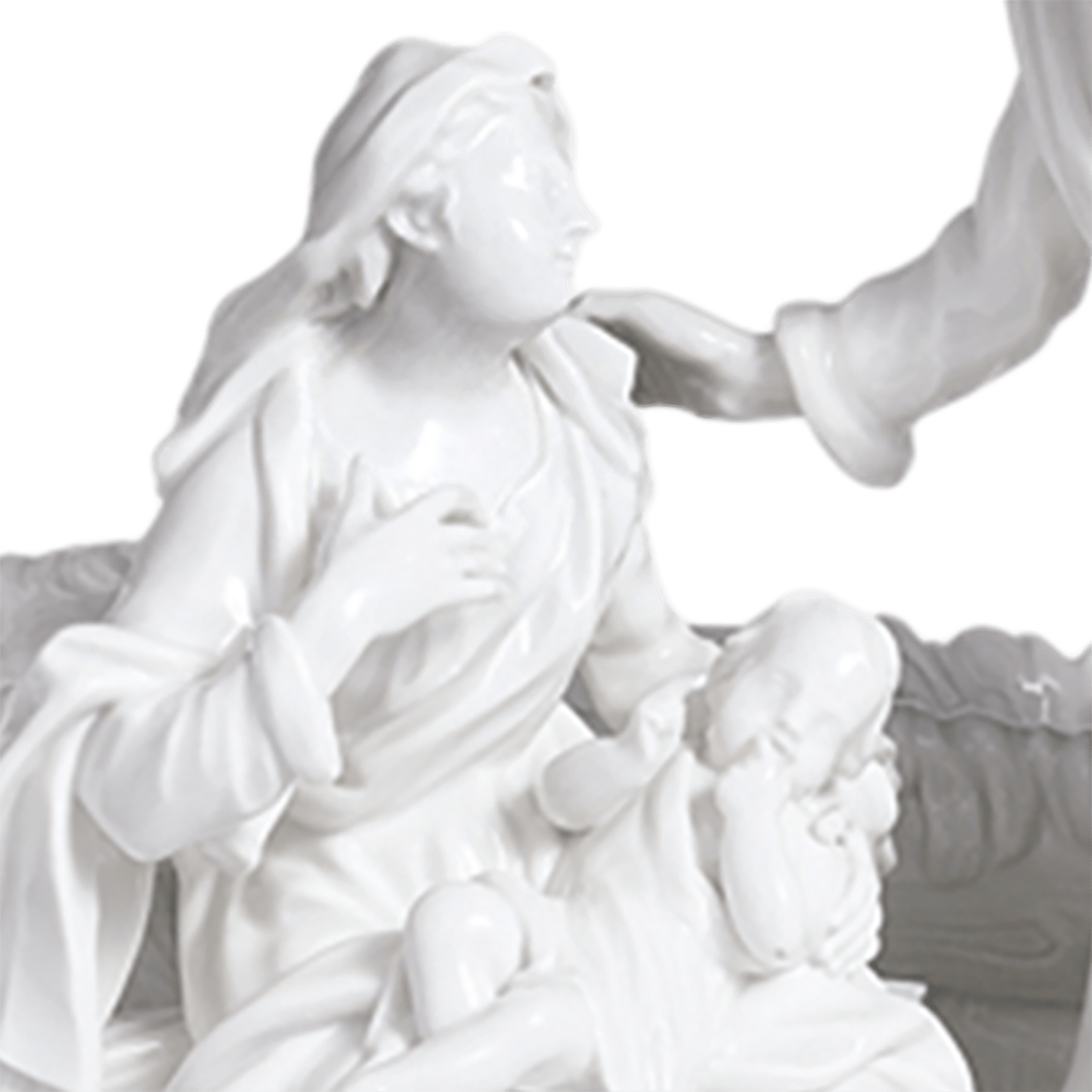 Geburt Christi, Weiß, H 17,5 cm | Meissen Skulptur 000001 - 72080 - Meissen Weimar