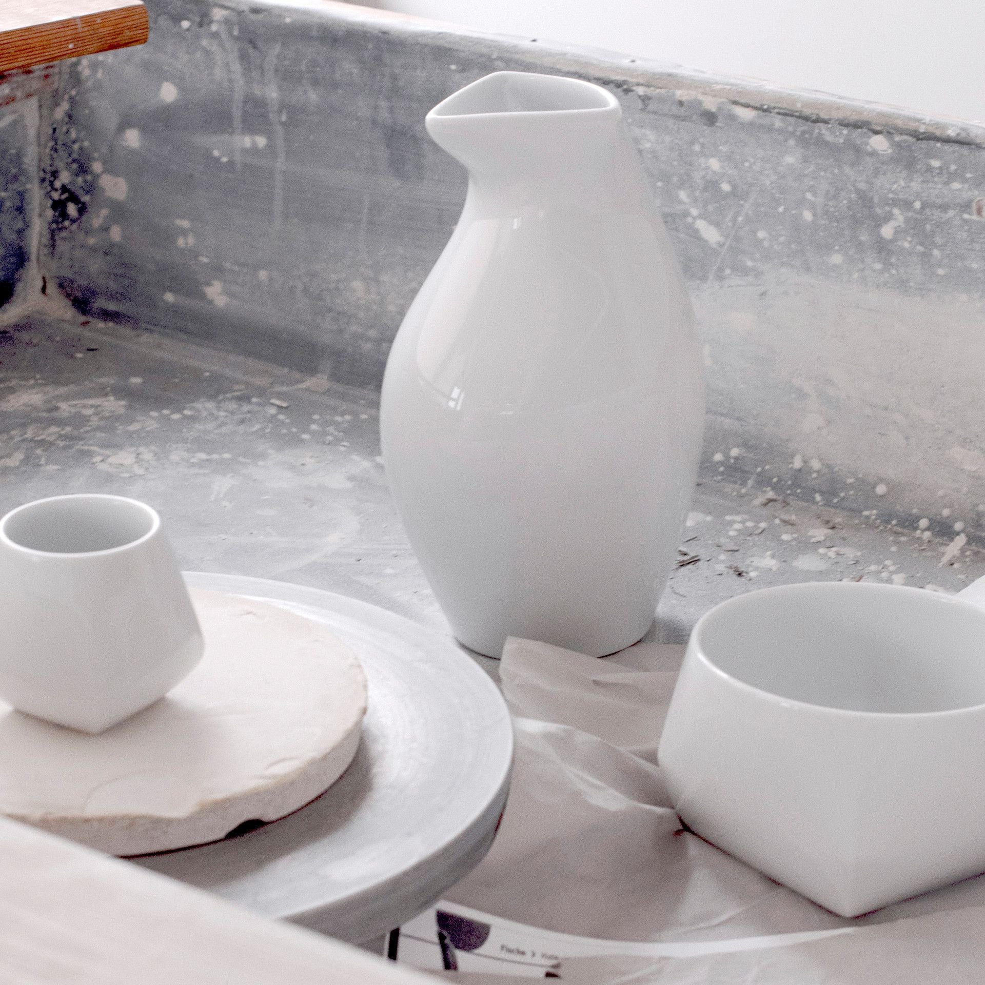 Gin Becher, Weiß, 0,2 l | Meissen Antarctica 000001 - 55409 - Meissen Weimar