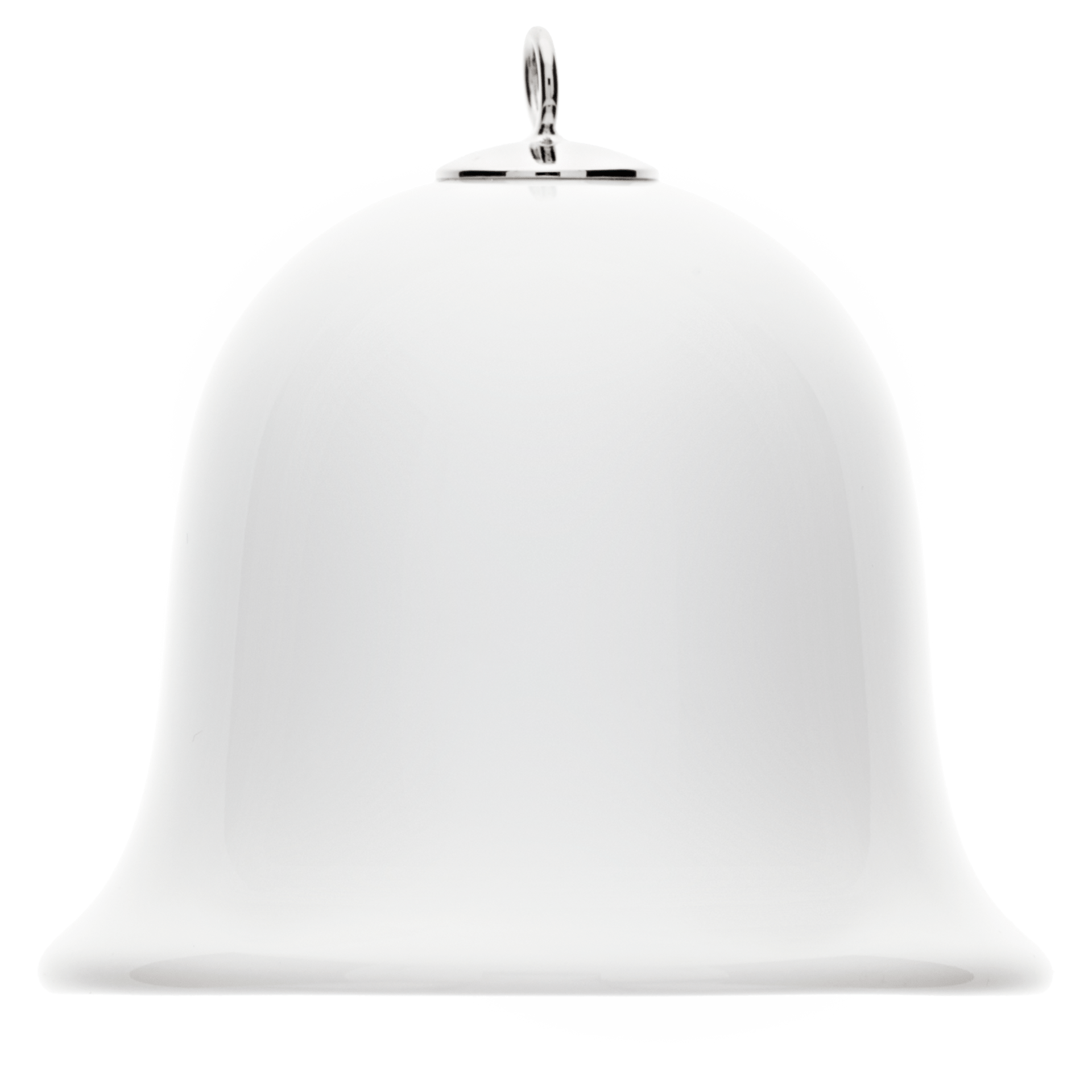 Glocke, Platinpunkt, H 4,8 cm | Meissen Zweigschmuck Glocken Kollektion 99A534 - 55M62 - Meissen Weimar