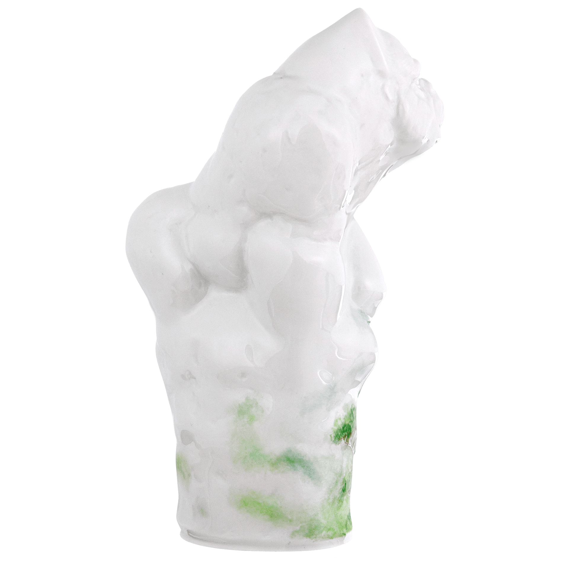 Gorilla, H 16,5 cm | Meissen Figuren - Edition Dschungel 90A446 - 78037 - Meissen Weimar