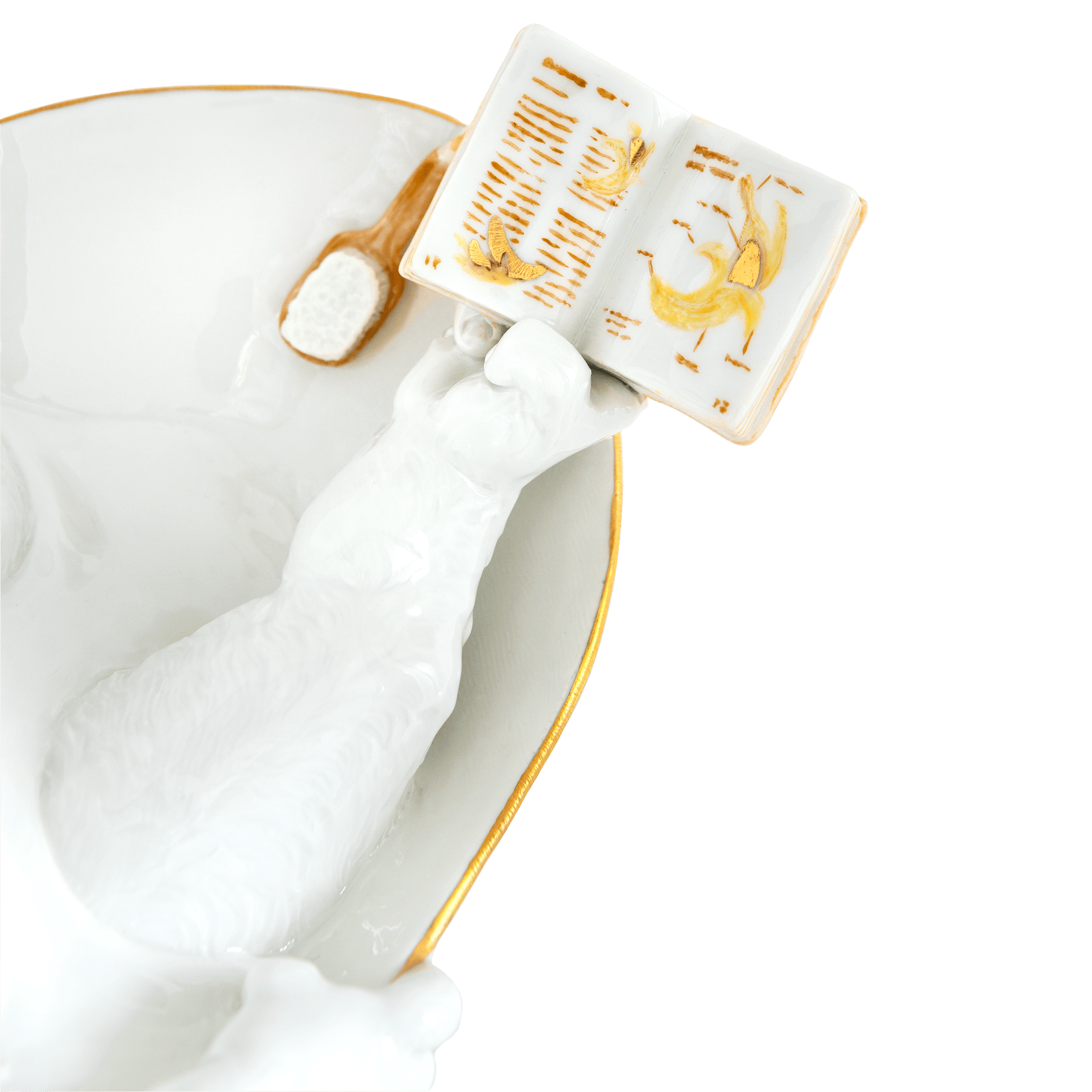 Gorilla in der Badewanne, Lim. 25, H 20 cm | Meissen Limitierte Meisterwerke 900384-78064 - Meissen Weimar