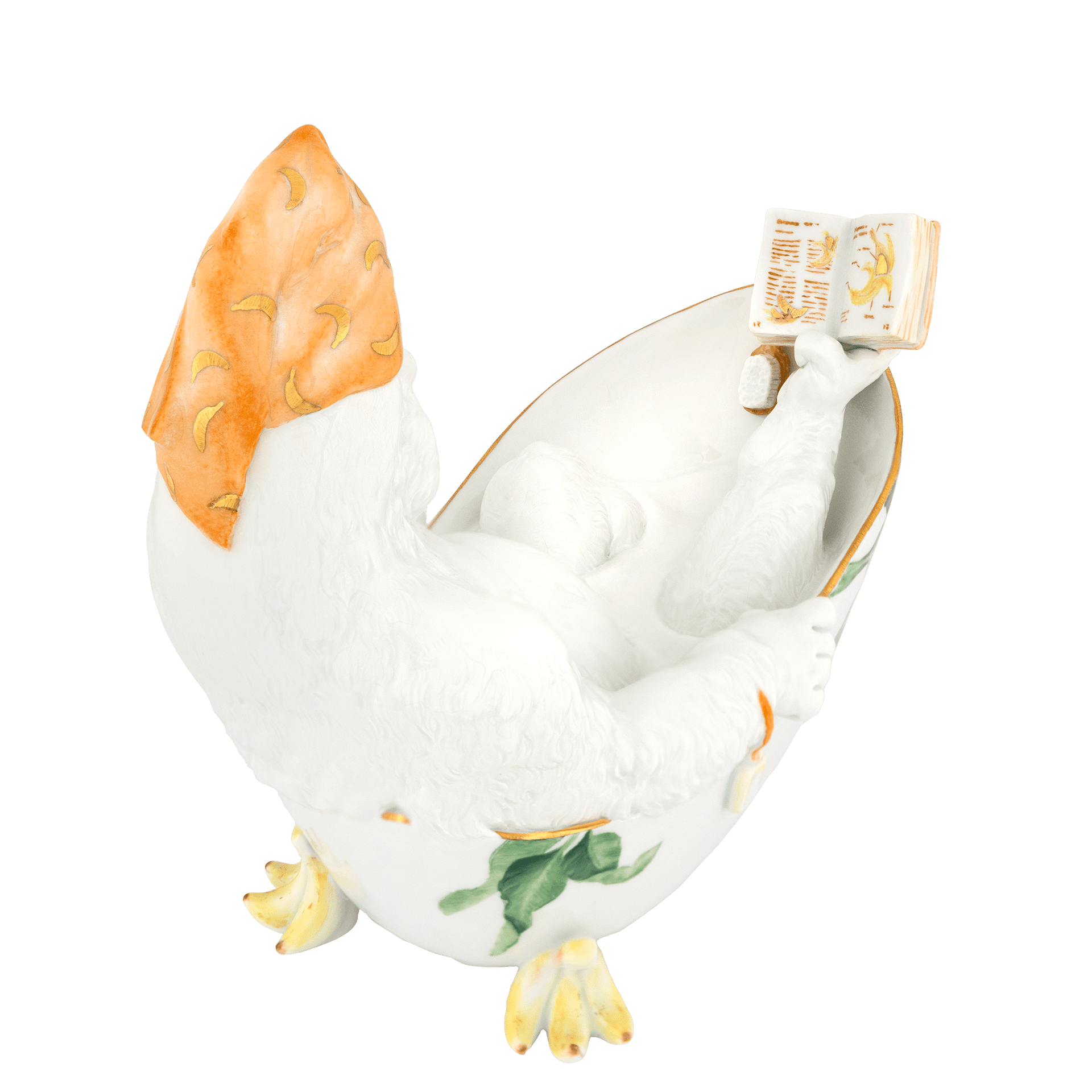 Gorilla in der Badewanne, Lim. 25, H 20 cm | Meissen Limitierte Meisterwerke 900384-78064 - Meissen Weimar