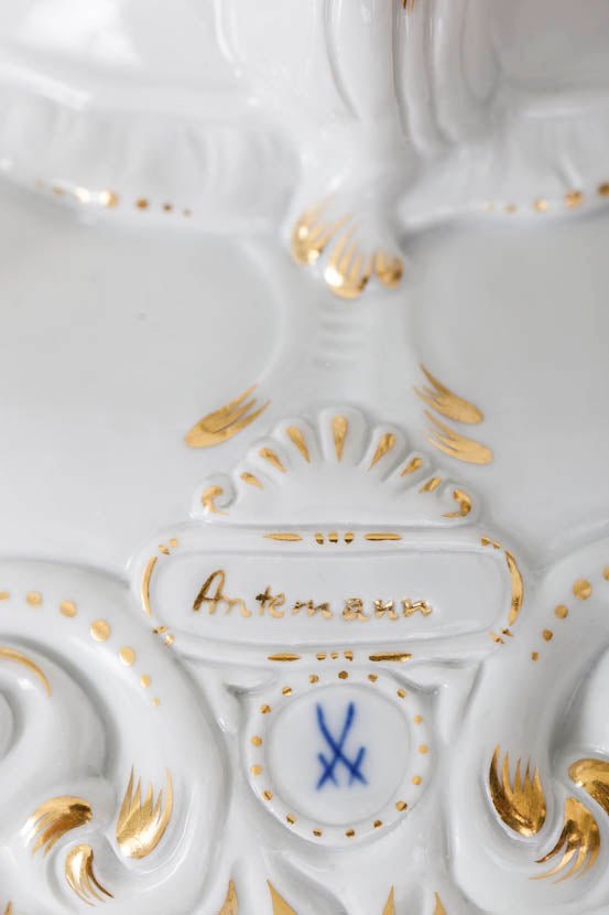 Großfigur Porzellan H 100 cm | Meissen Figuren Individuell 65c028 - 80m12 - Meissen Weimar