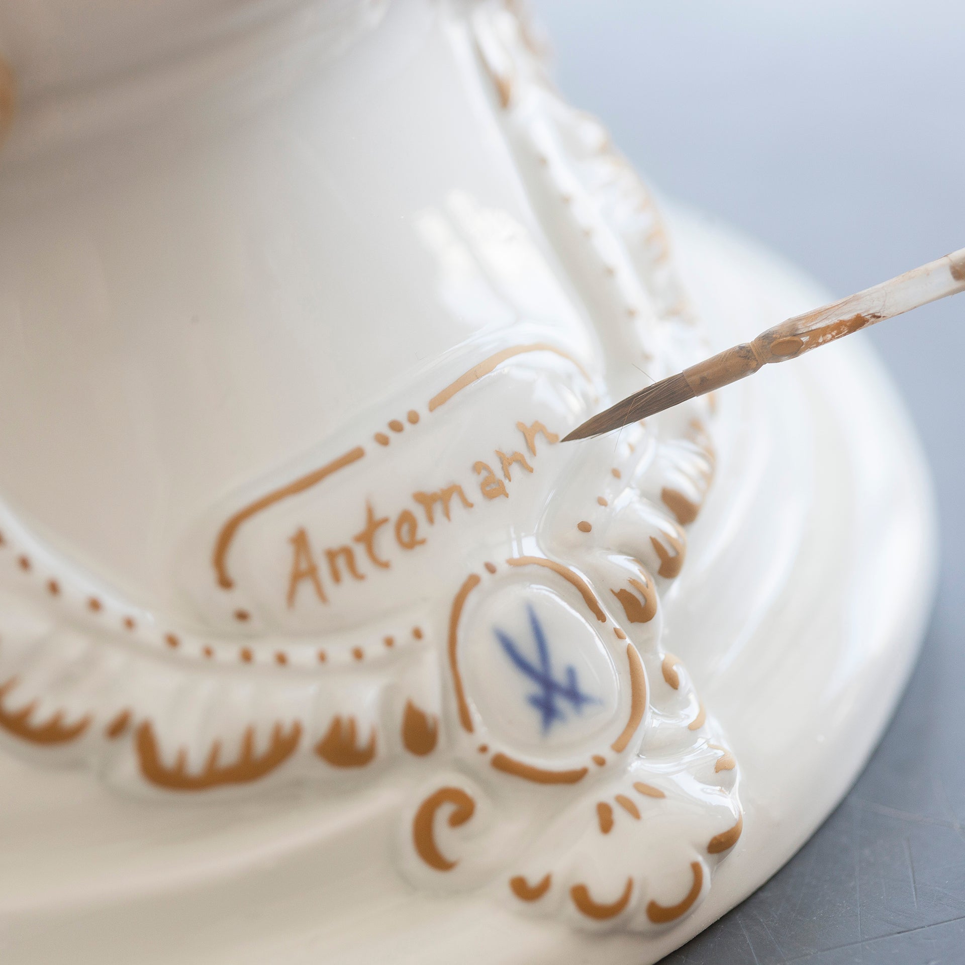 Großfigur Porzellan H 100 cm | Meissen Figuren Individuell 65c028 - 80m12 - Meissen Weimar