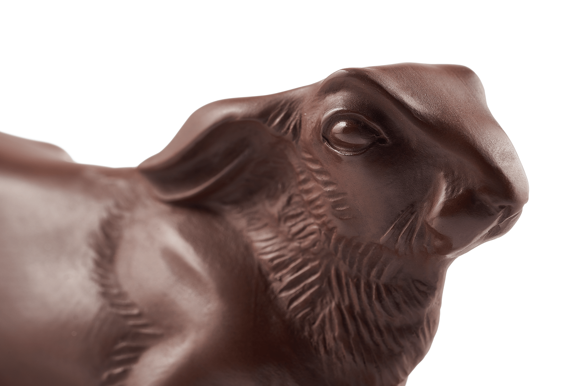 Hase H 5 cm | Meissen Figuren Böttgersteinzeug 000002 - 86217 - Meissen Weimar