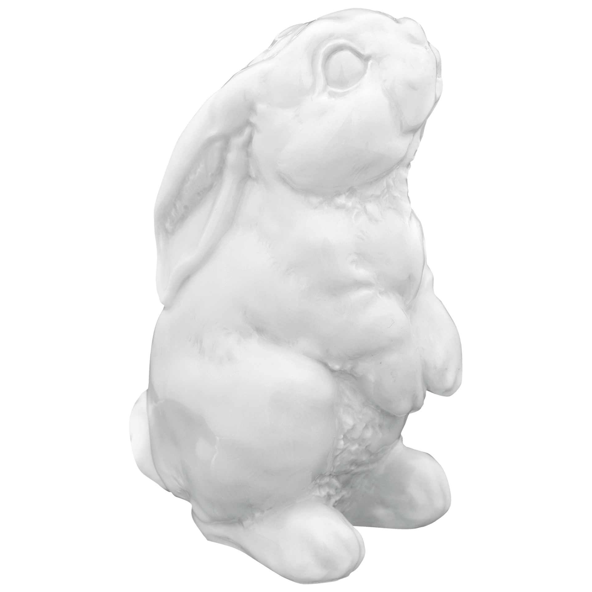 Hase Theo, Weiß, H 13 cm | Meissen Figuren - Edition Hasen 000001 - 83604 - Meissen Weimar