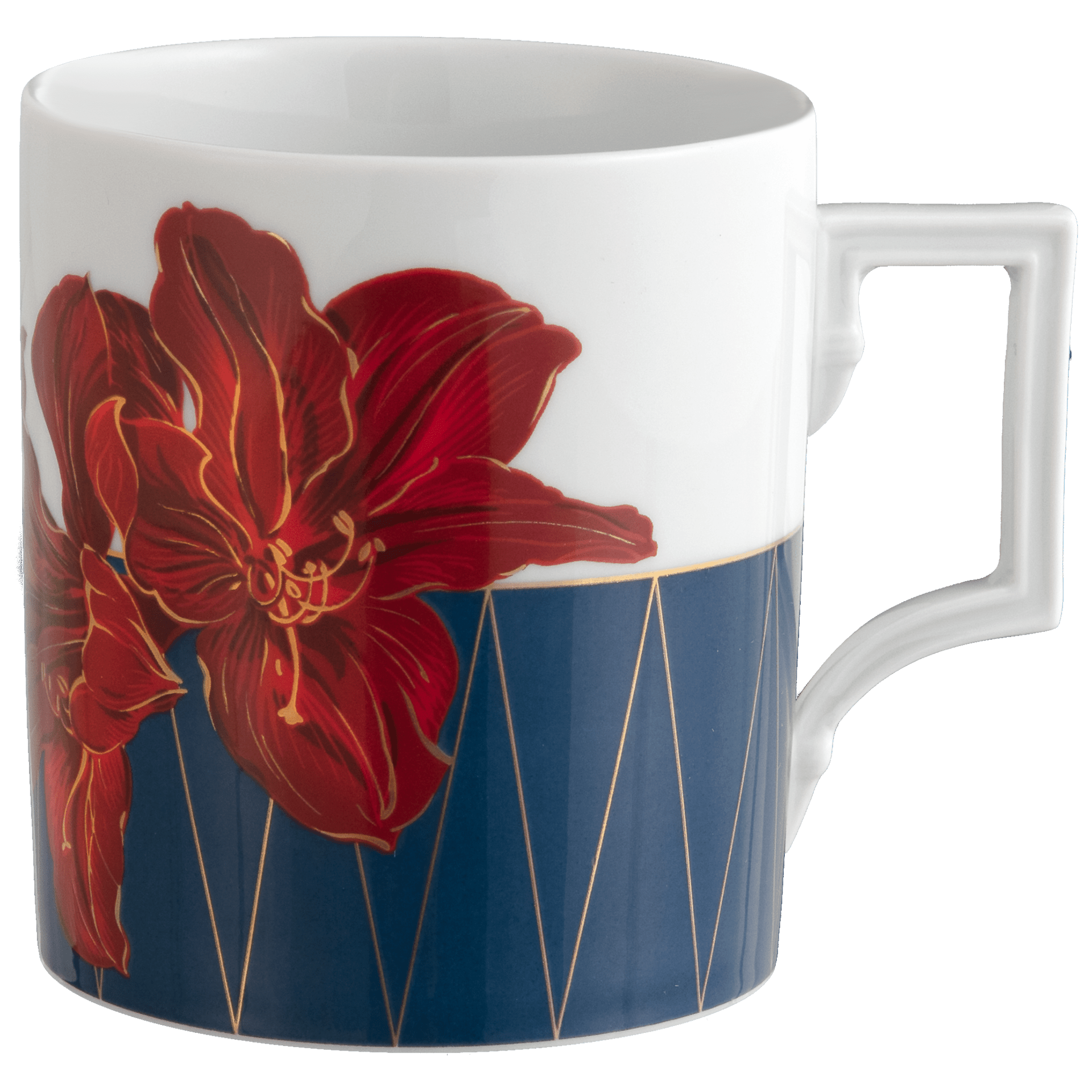 Henkelbecher, Amaryllis, V 0,25 l | The Meissen Mug Collection - Berlin 79A849 - 55810 - Meissen Weimar