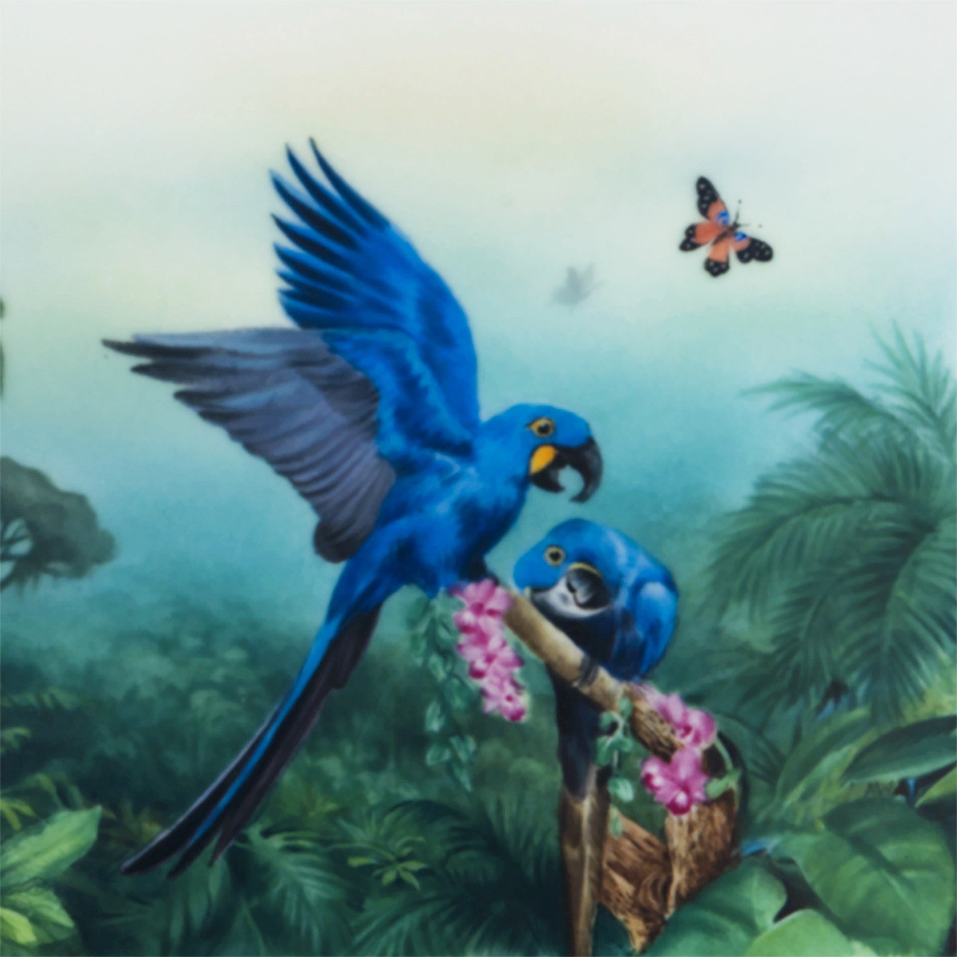 Henkelbecher Ara Hyazinthara, Ø 9 cm, V 0,25 l | The Meissen Mug Collection - Berlin 79b303-55810 - Meissen Weimar