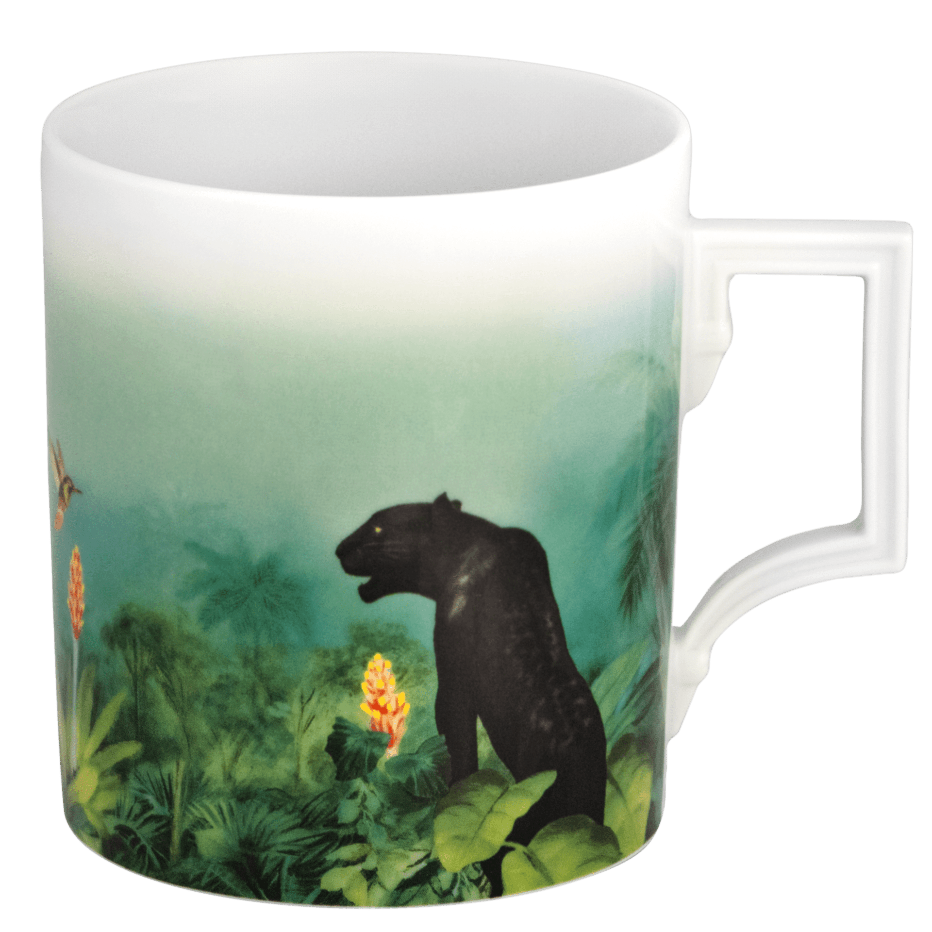 Henkelbecher Black Panther V 0,25 l, Porzellan, H 9 cm | Meissen Nova 79b301-55810 - Meissen Weimar
