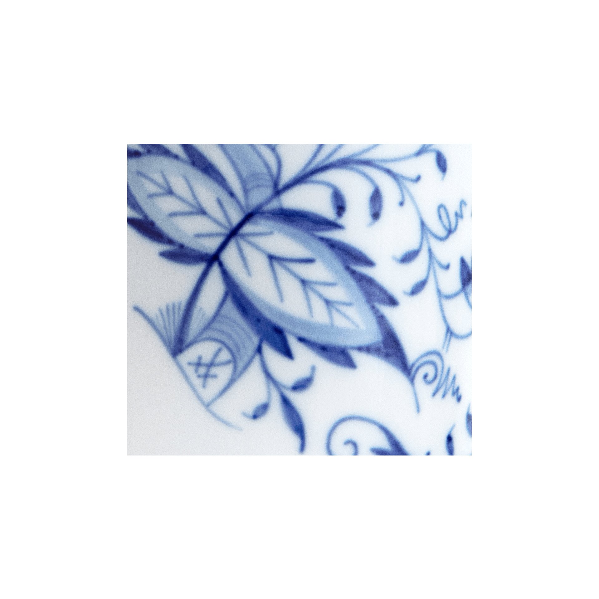 Henkelbecher, blaue Unterglasur - Malerei "Zwiebelmuster Style", 0,25l, | The Meissen Mug Collection - Berlin 801001 - 55810 - Meissen Weimar