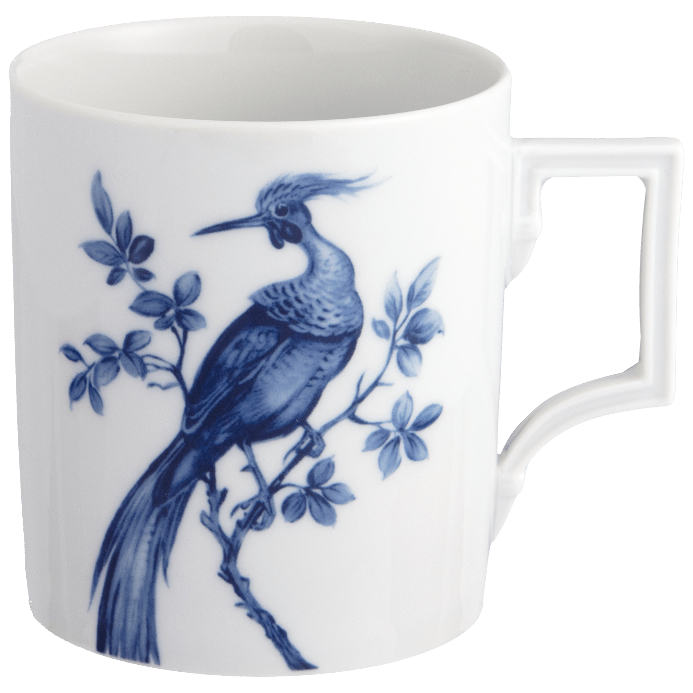 Henkelbecher Blue Bird, H 9 cm | Meissen Mug Berlin 79a460 - 55810 - Meissen Weimar