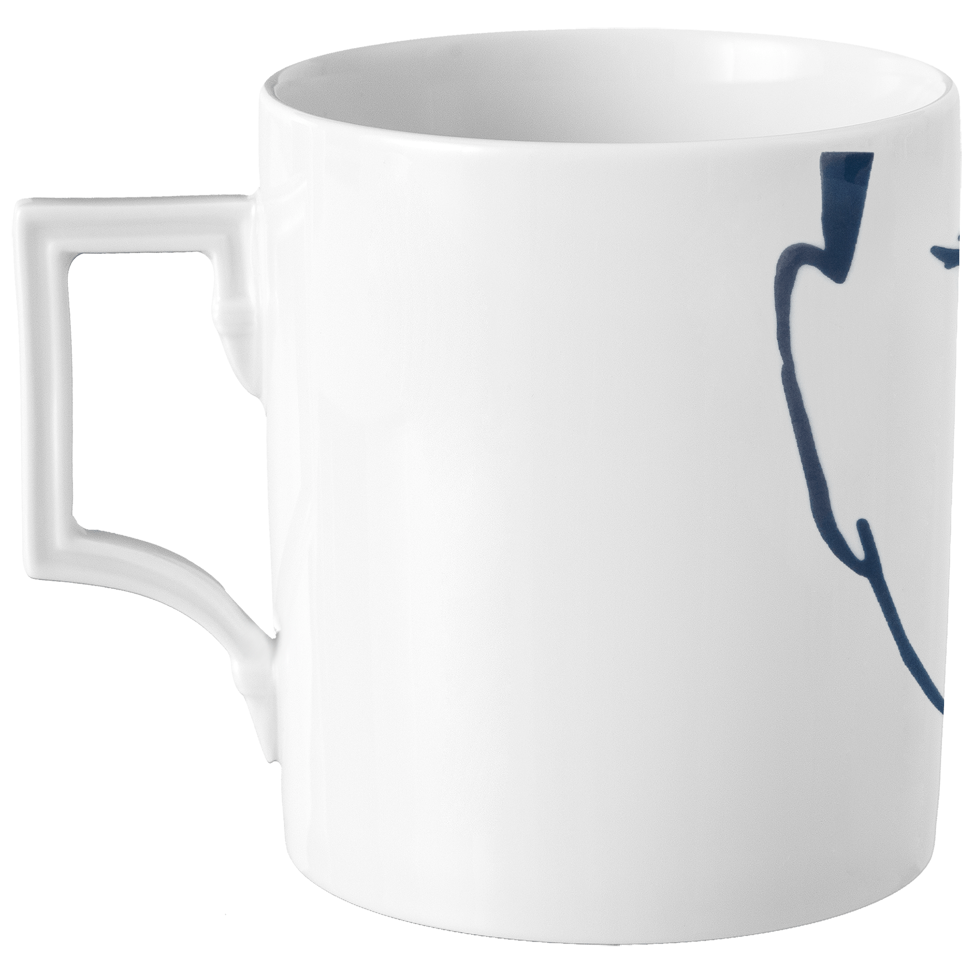 Henkelbecher, "Carol", Form "Berlin", 0,25 l | The Meissen Mug Collection - Berlin 79A403 - 55810 - Meissen Weimar