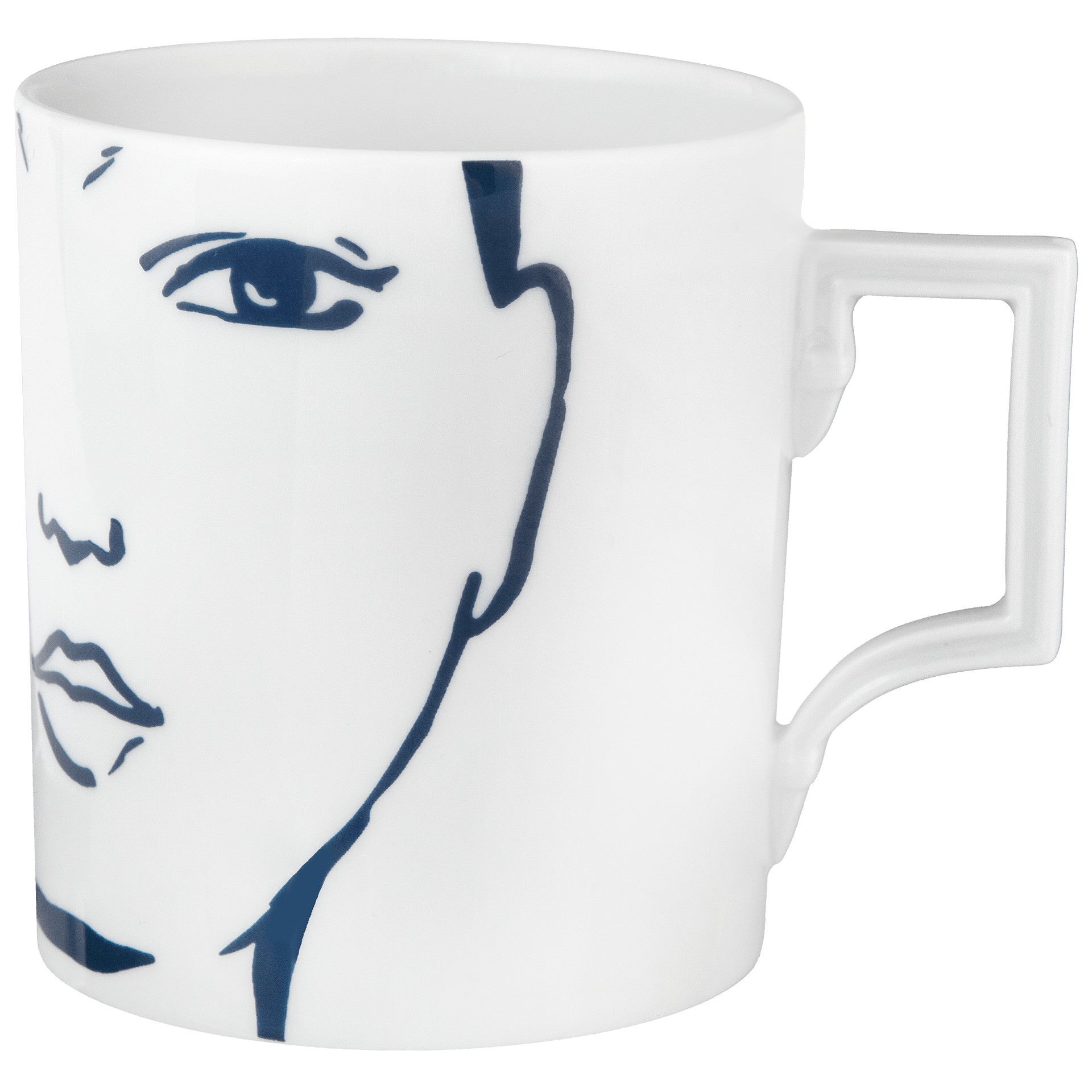 Henkelbecher, "Carol", Form "Berlin", 0,25 l | The Meissen Mug Collection - Berlin 79A403 - 55810 - Meissen Weimar