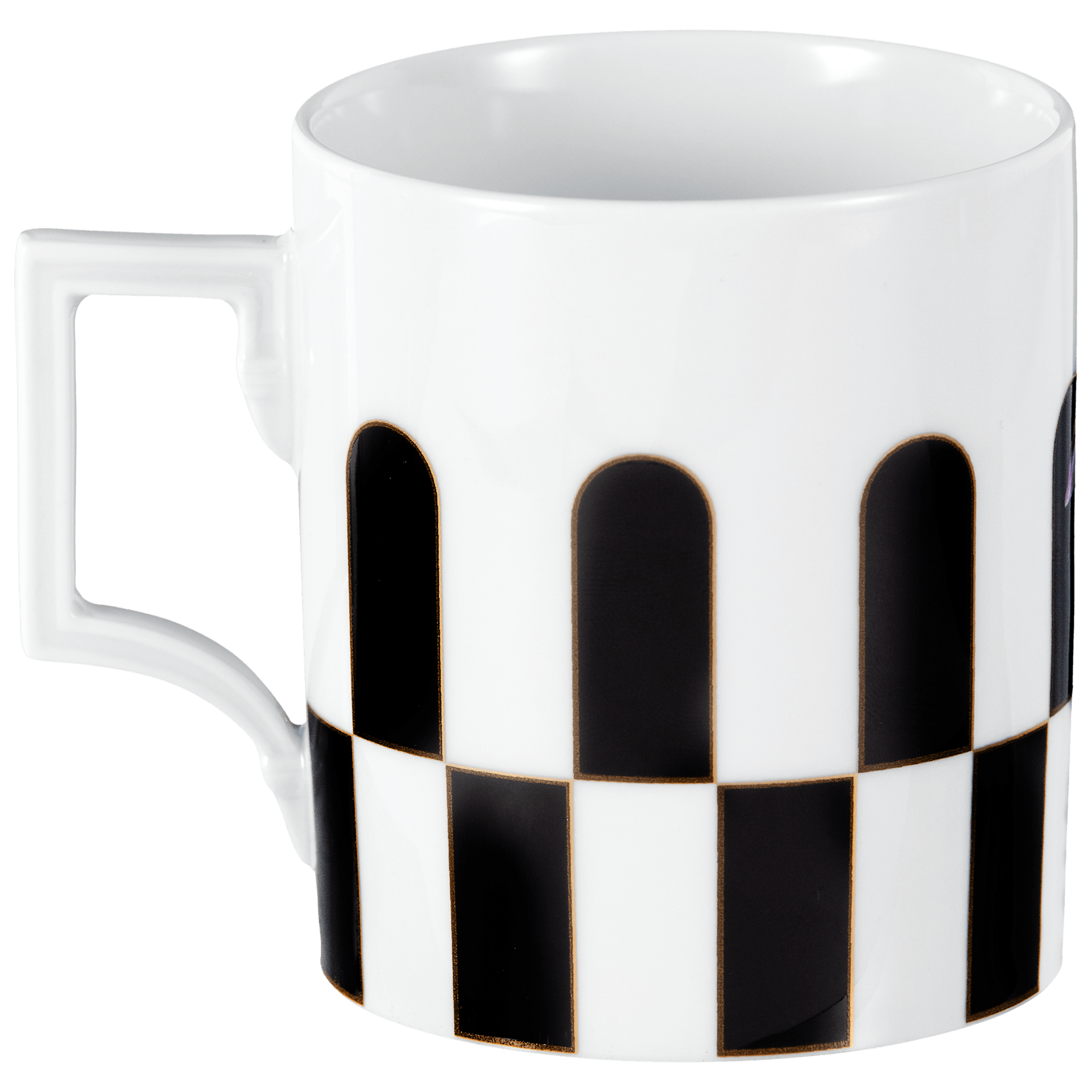 Henkelbecher, "Chess Flowers", V 0,25 l | The Meissen Mug Collection - Berlin 03A107 - 55810 - Meissen Weimar