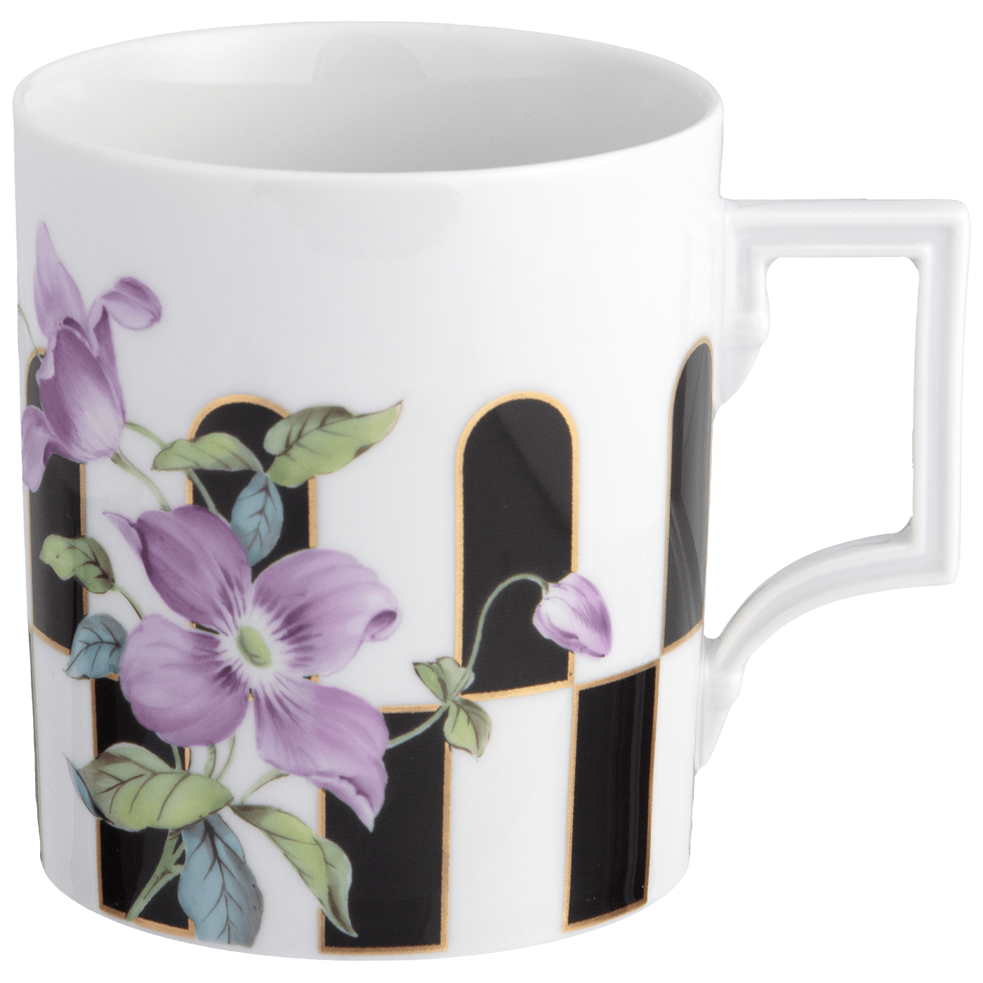 Henkelbecher, "Chess Flowers", V 0,25 l | The Meissen Mug Collection - Berlin 03A107 - 55810 - Meissen Weimar