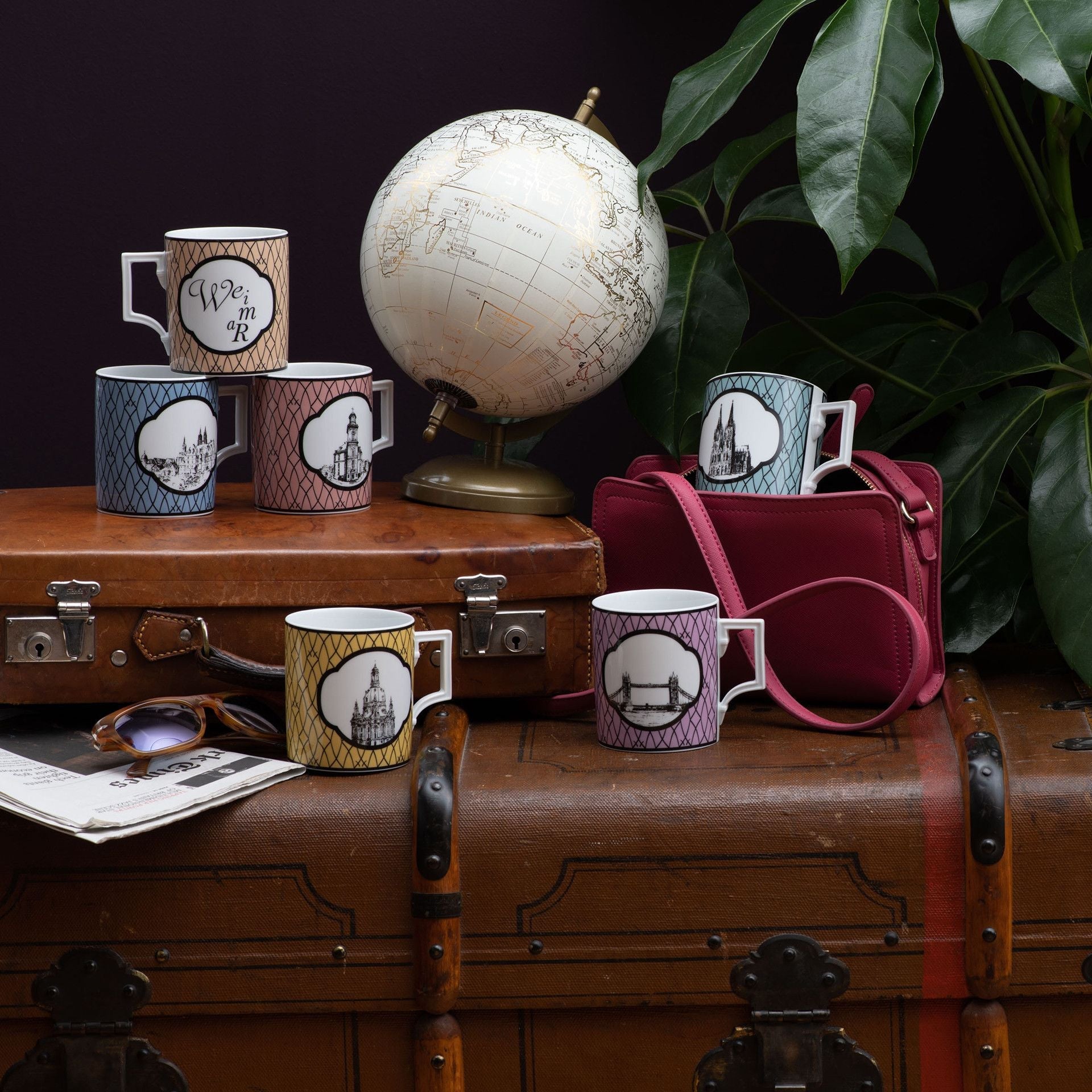 Henkelbecher, City - Mug, Städtemotiv "Dresden", 0,25l | The Meissen Mug Collection - Berlin 79A433 - 55810 - Meissen Weimar